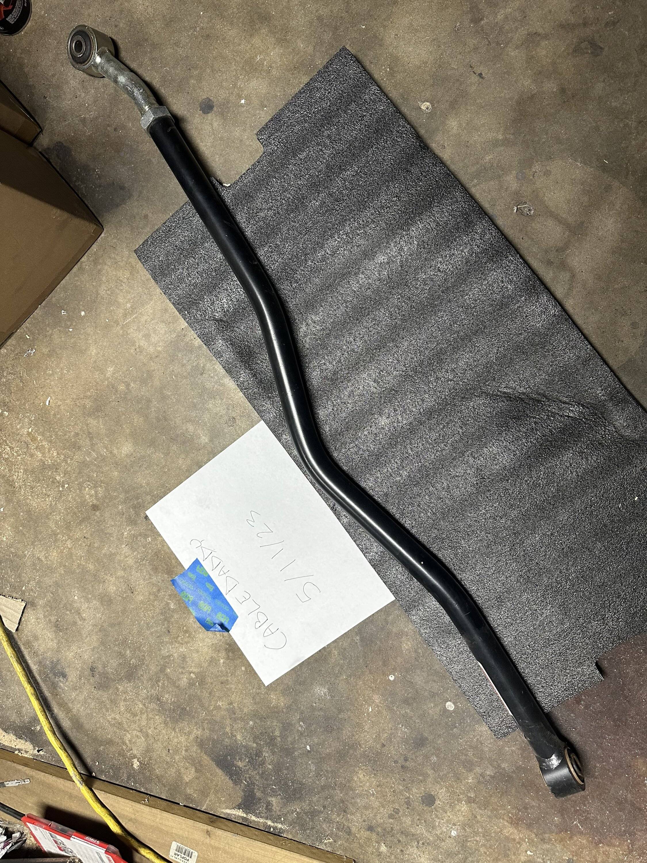 Jeep Wrangler JL JKS Rear Adjustable JK track bar IMG_0905