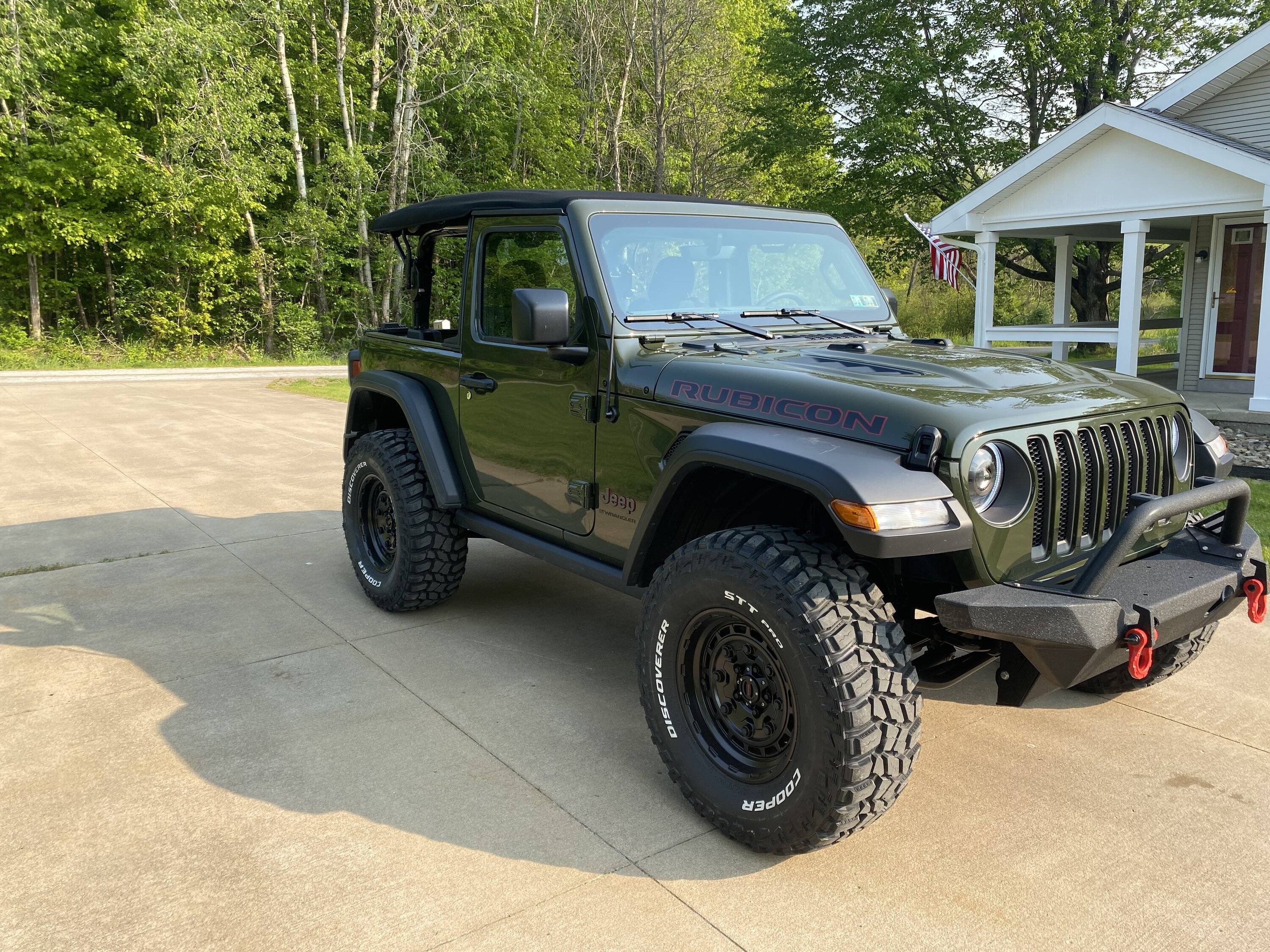 Jeep Wrangler JL Warn wheels with Cooper SST 1FBF83A2-3FC7-4ADA-BA47-8F43BA85F3F4