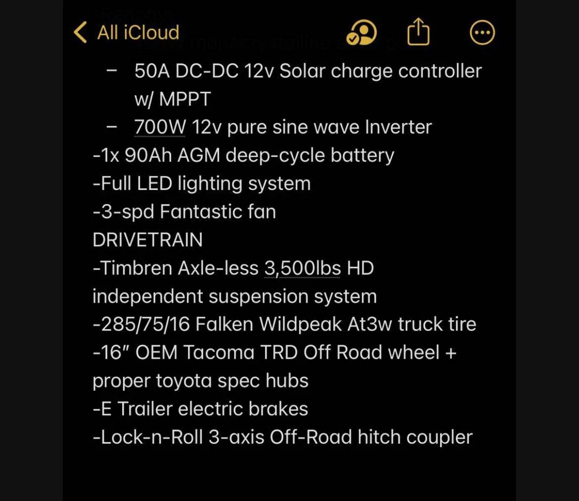 Jeep Wrangler JL Teardrop Trailer - $16,500 4504e30a8ac945768e93e341d735f3a