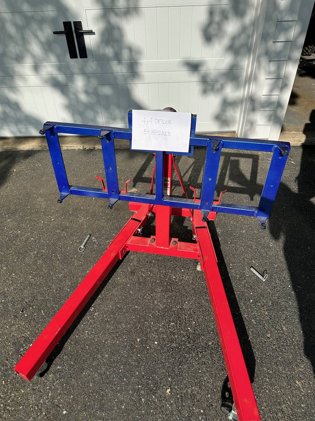 Jeep Wrangler JL Door Storage - Rolling Rack - $200.00 IMG_1943