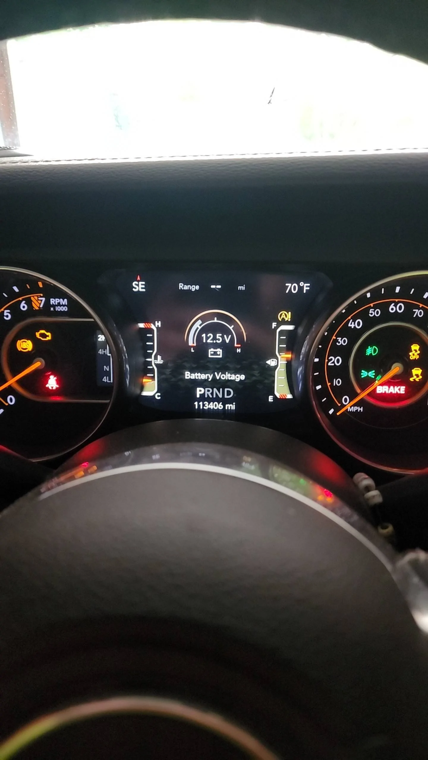 Jeep Wrangler JL Jeep wont shift, lights on dash. IMG_20230519_063518_01
