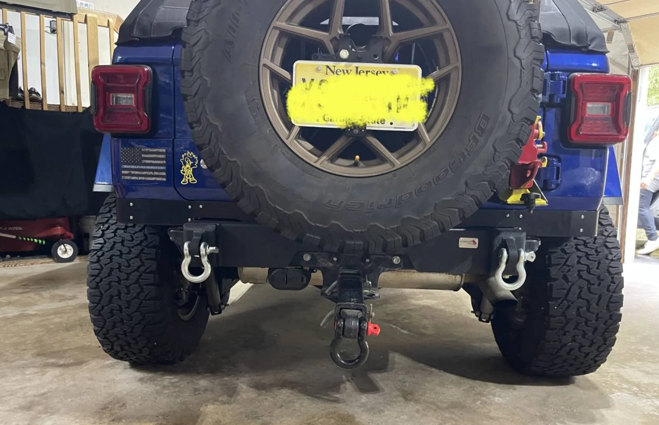 Jeep Wrangler JL Fishbone Stubby bumper / bumper delete IMG_5322