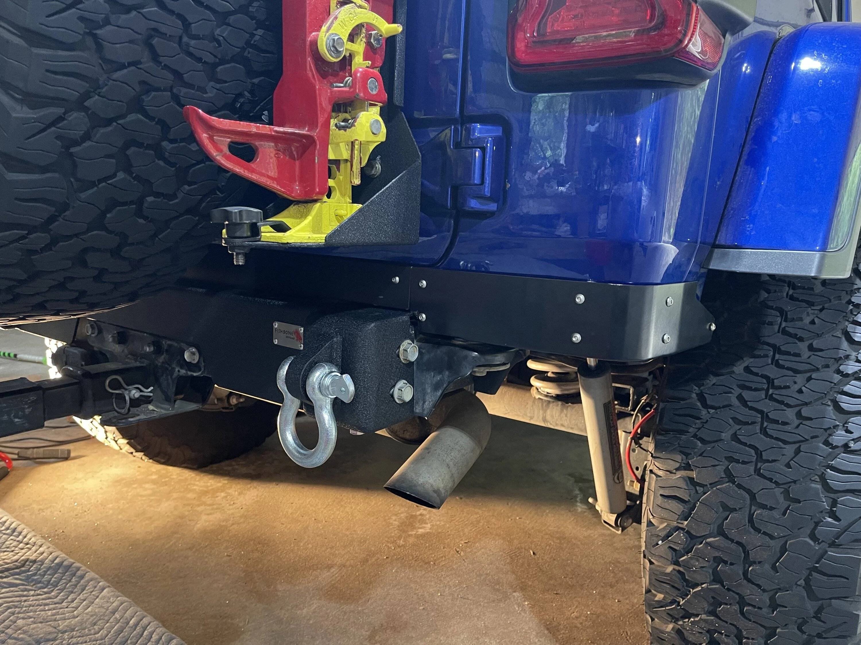 Jeep Wrangler JL Fishbone Stubby bumper / bumper delete IMG_5315