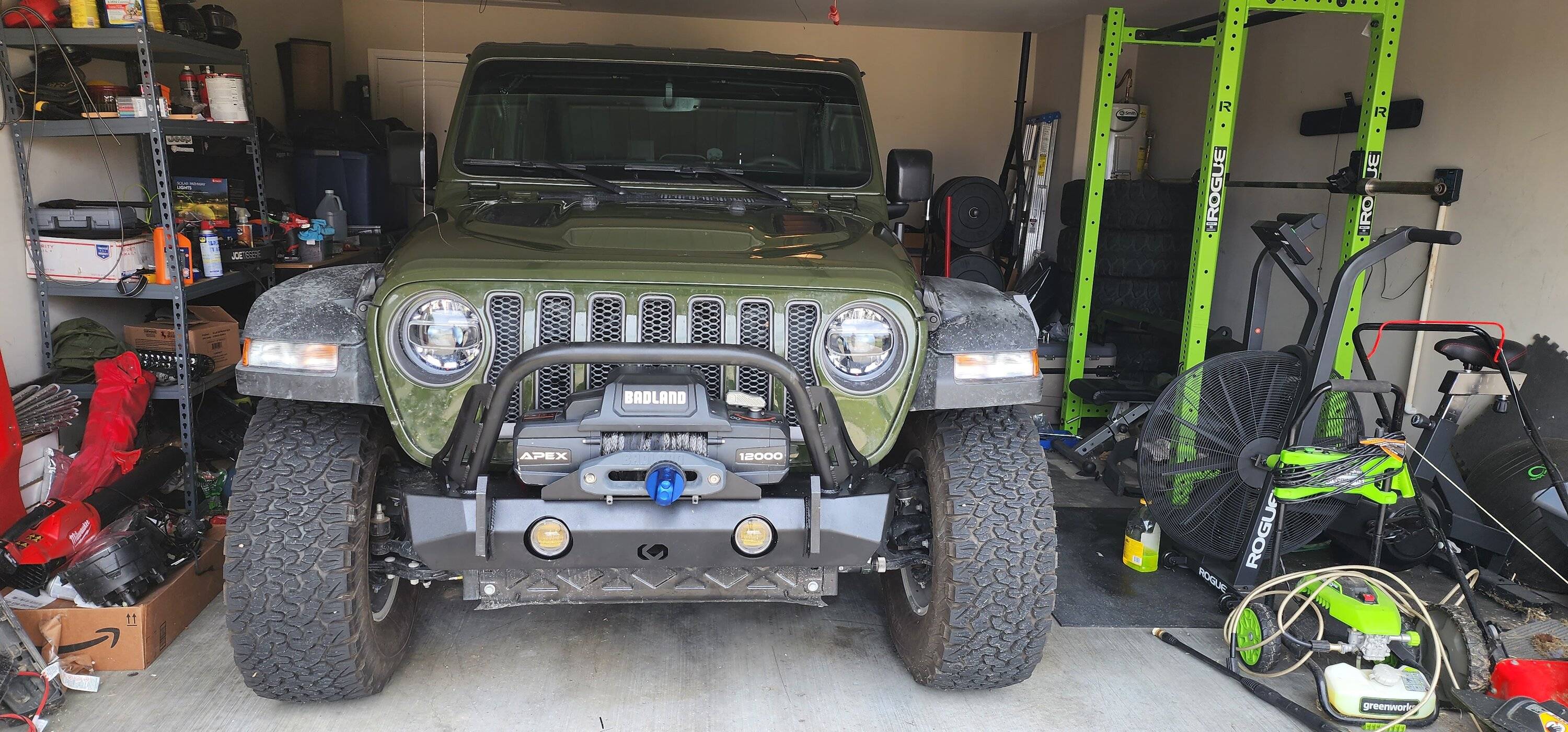 Jeep Wrangler JL 2023 Sarge Green Slow Build 20230521_133322