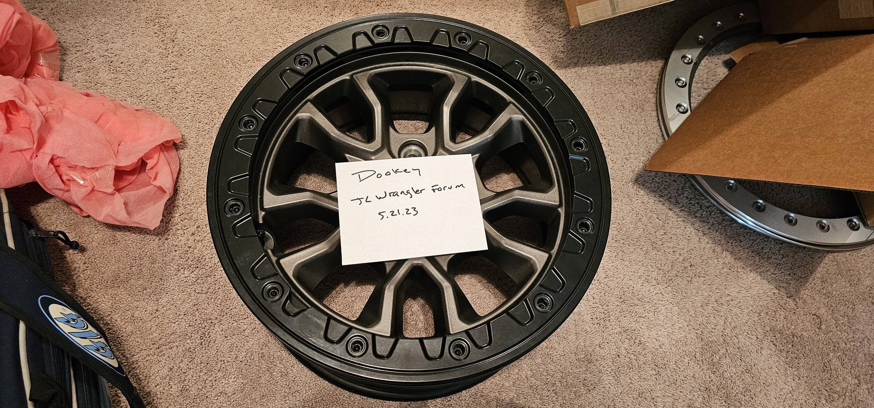 Jeep Wrangler JL FS: 392 non-xr beadlock capable wheel. 20230521_172101