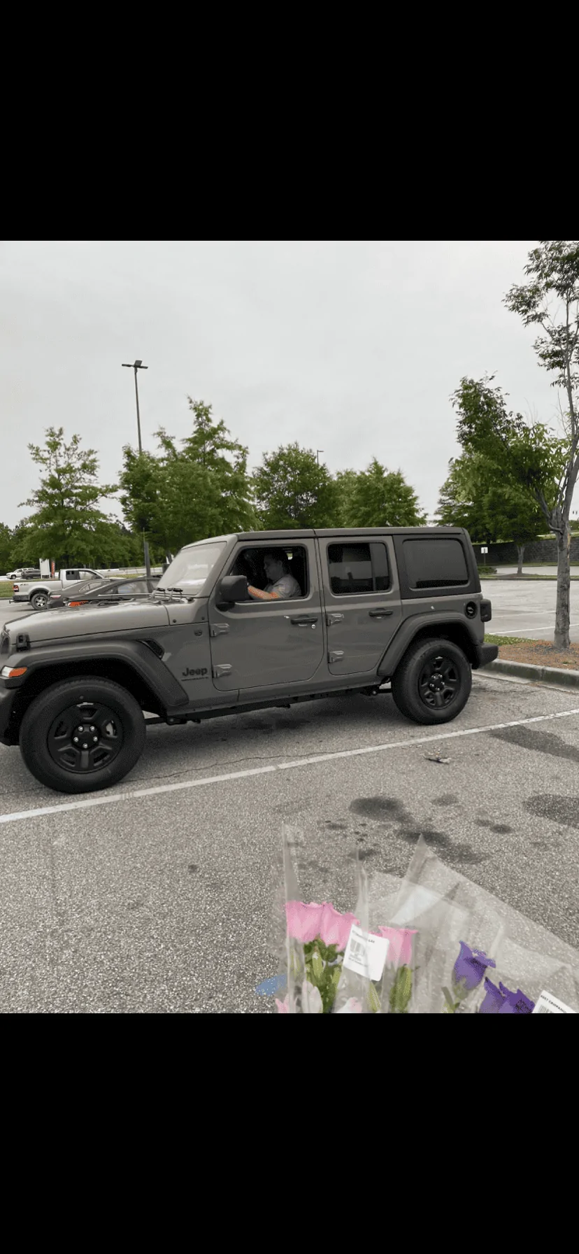 Jeep Wrangler JL Stock to Rock in less than a week !  Factory half doors and spare tire delete kit and f!!  Completely pumped !! So much fun ! img_3969-png