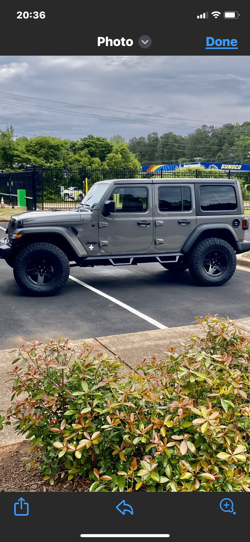 Jeep Wrangler JL Stock to Rock in less than a week !  Factory half doors and spare tire delete kit and f!!  Completely pumped !! So much fun ! img_3966-png
