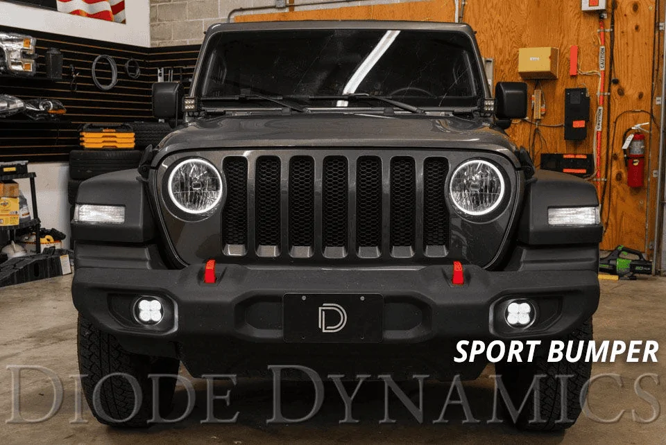 Jeep Wrangler JL SS3 LED Fogs - Diode Dynamics - ? Wow! 1685036479960
