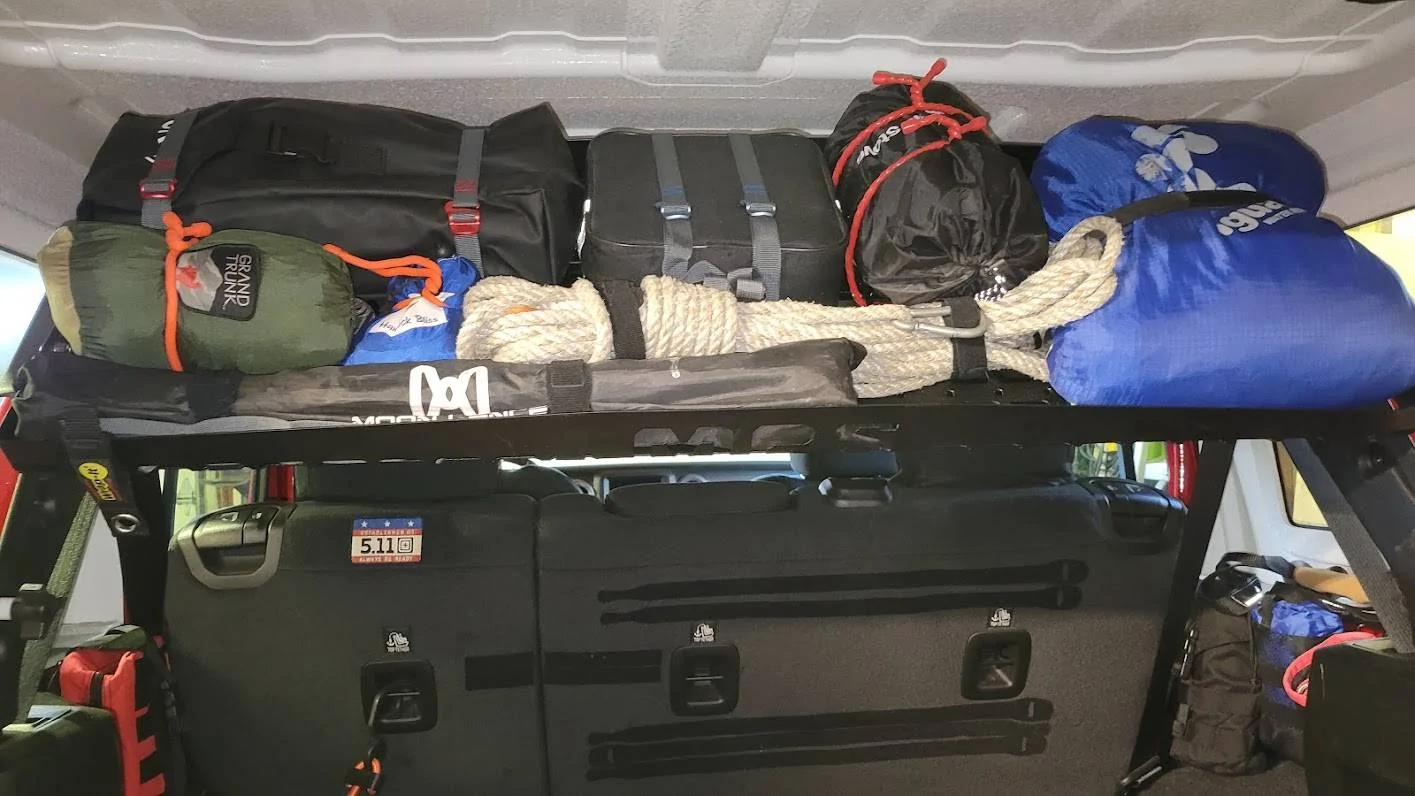 Jeep Wrangler JL Interior cargo rack? 20220123_134417