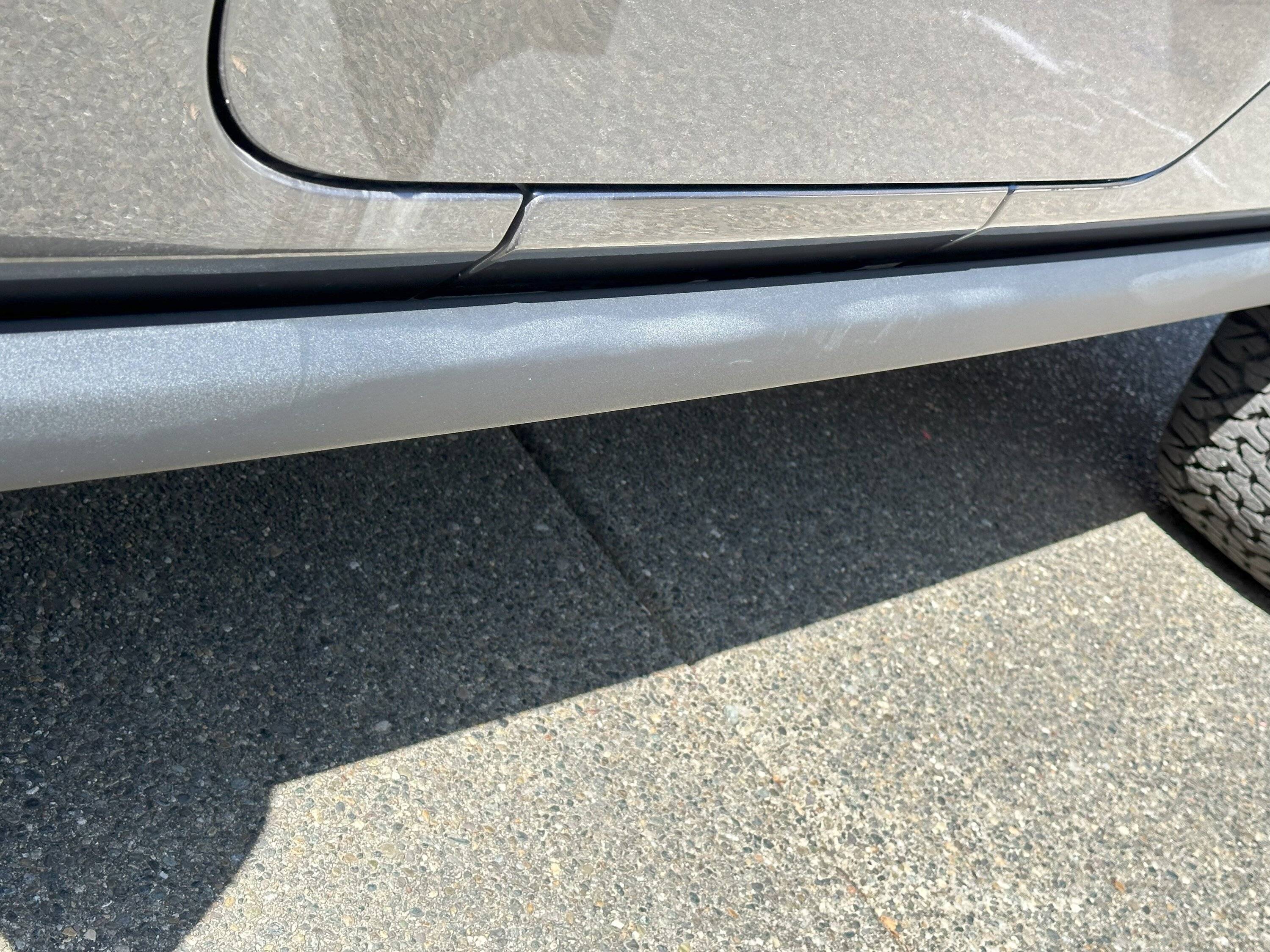 Jeep Wrangler JL How do I get wax off rock sliders? 20230528_230030861_iOS