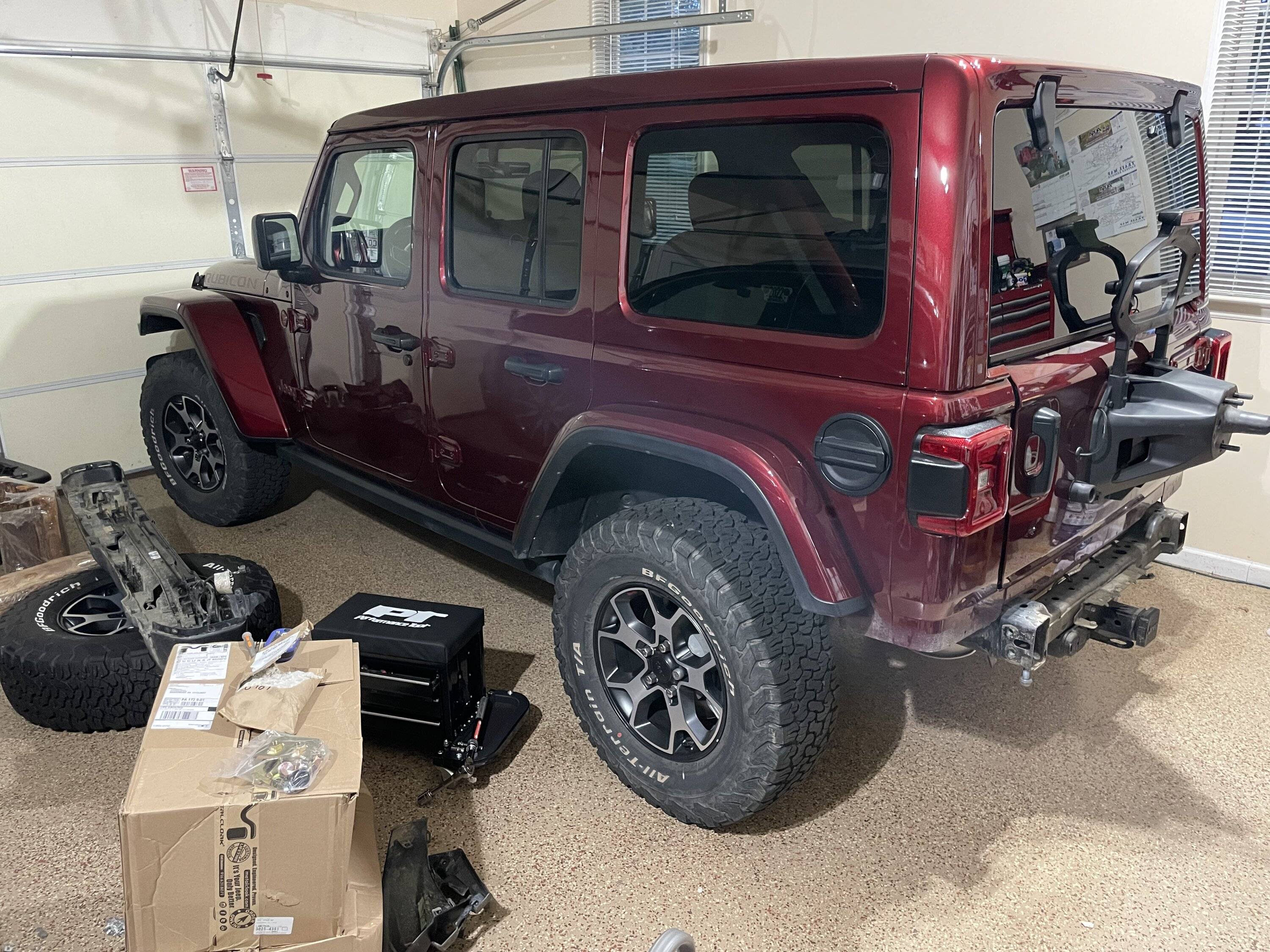 Jeep Wrangler JL Metalcloak Full Width Rear Bumper Install Notes IMG_4579