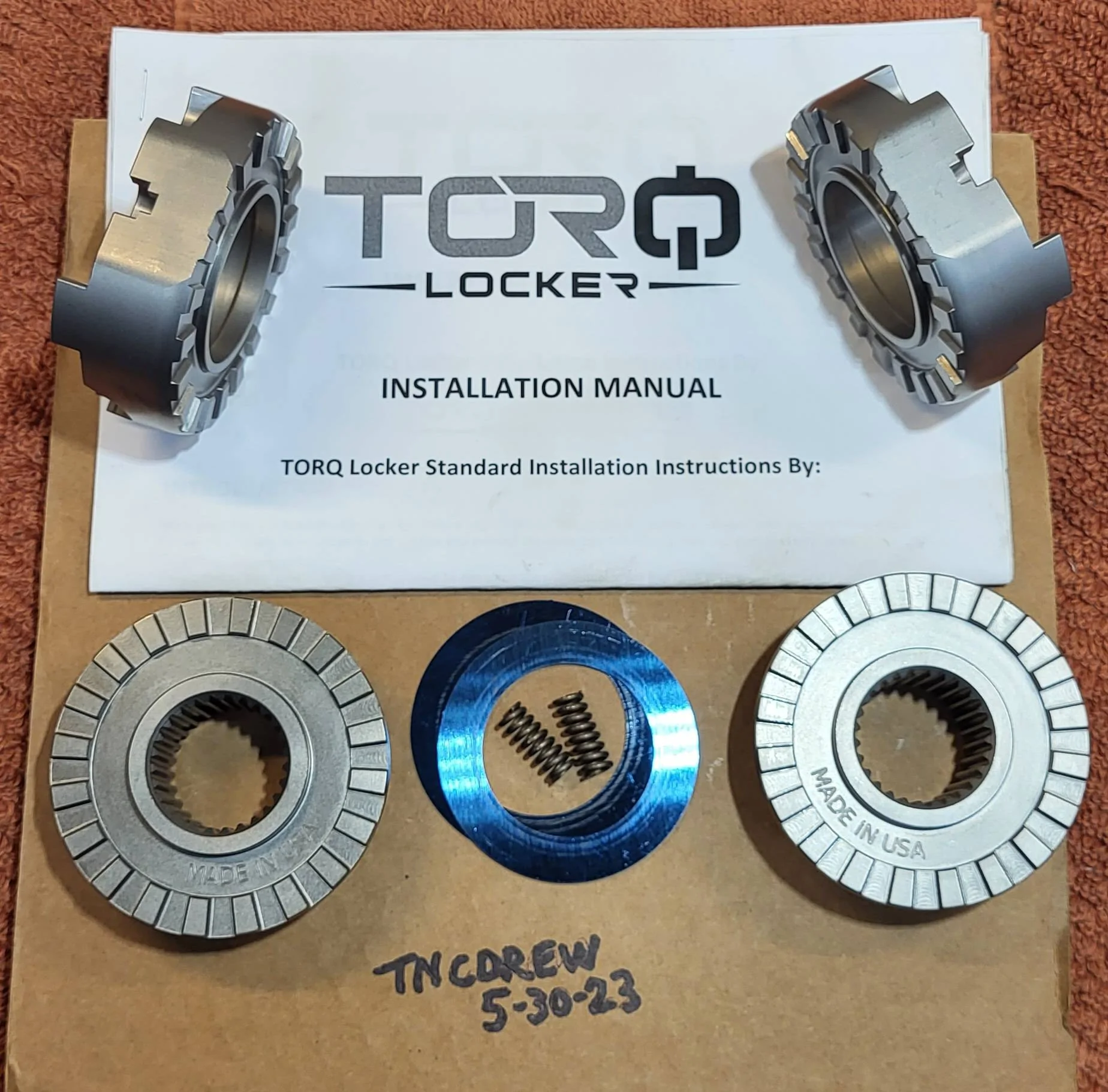 Jeep Wrangler JL Torq Masters Torq Locker for M186 20230530_165645