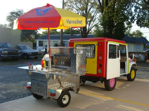 Jeep Wrangler JL Jeep Dog pics 1982-dj5-hotdog-cart-chapelhill-nc4