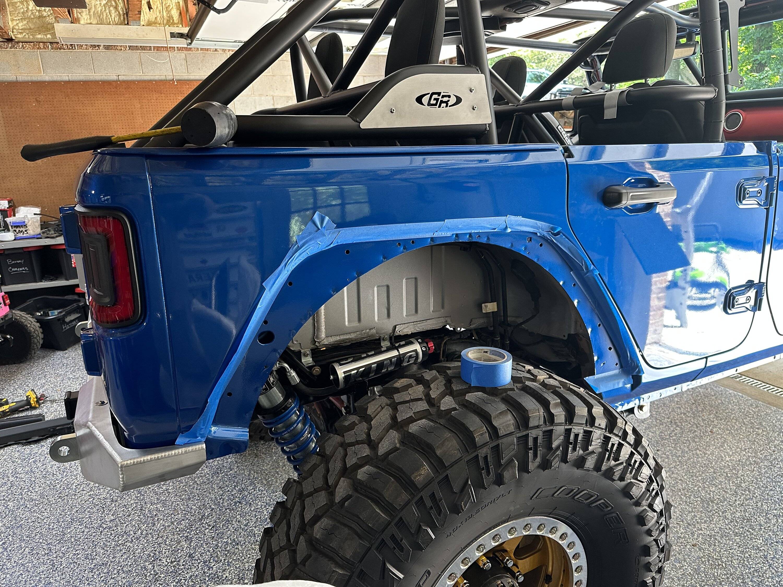 GenRight Aluminum Rear Bumper and Fenders Install | Jeep Wrangler