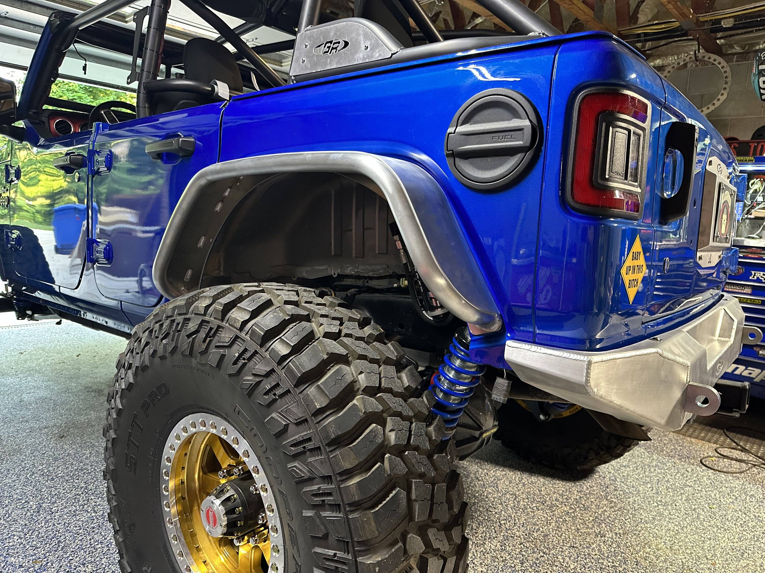 GenRight Aluminum Rear Bumper and Fenders Install | Jeep Wrangler ...