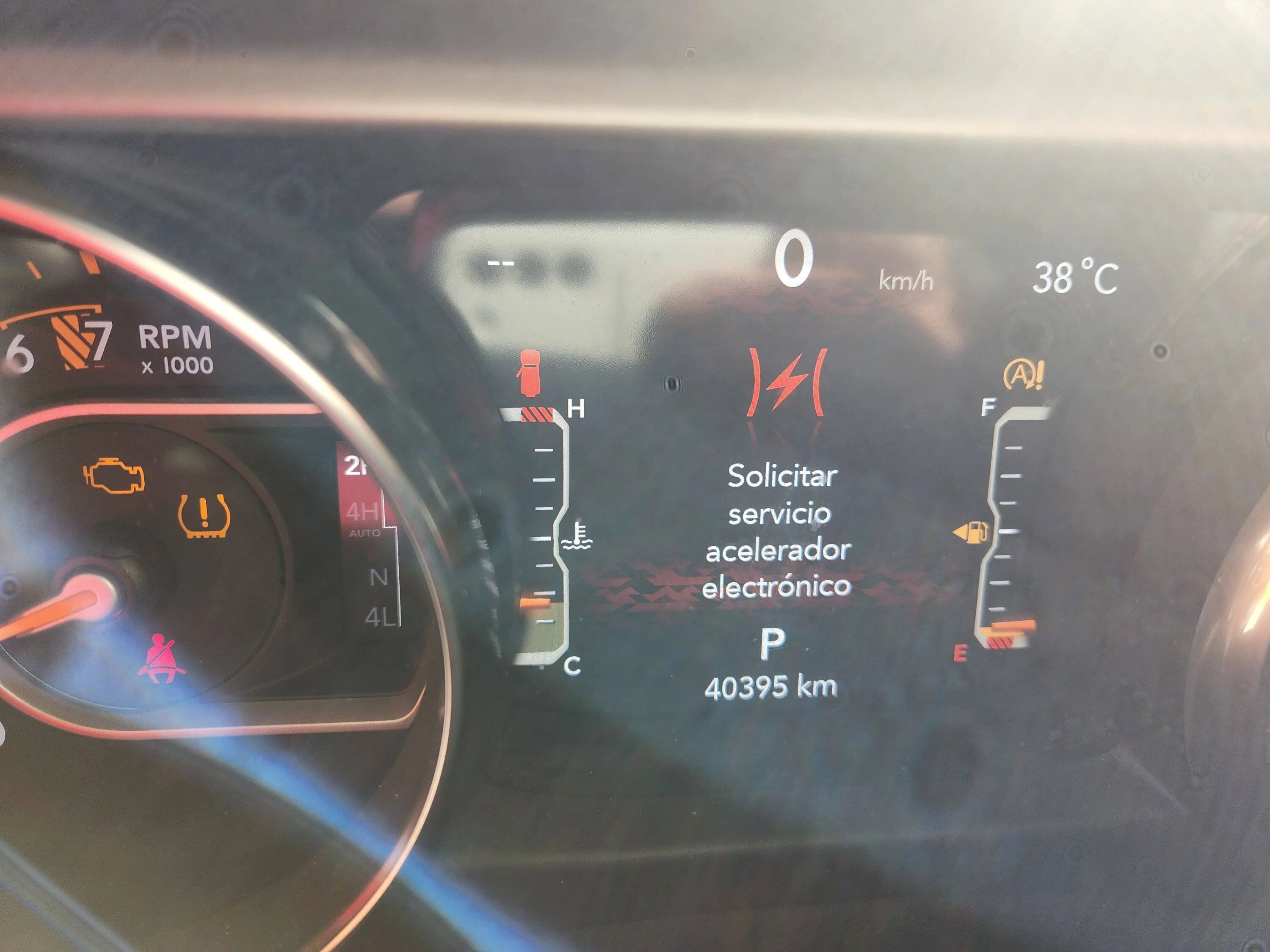 Jeep Wrangler JL Break Down - Service Electronic Throttle Control and Stability Control 20230322_174346