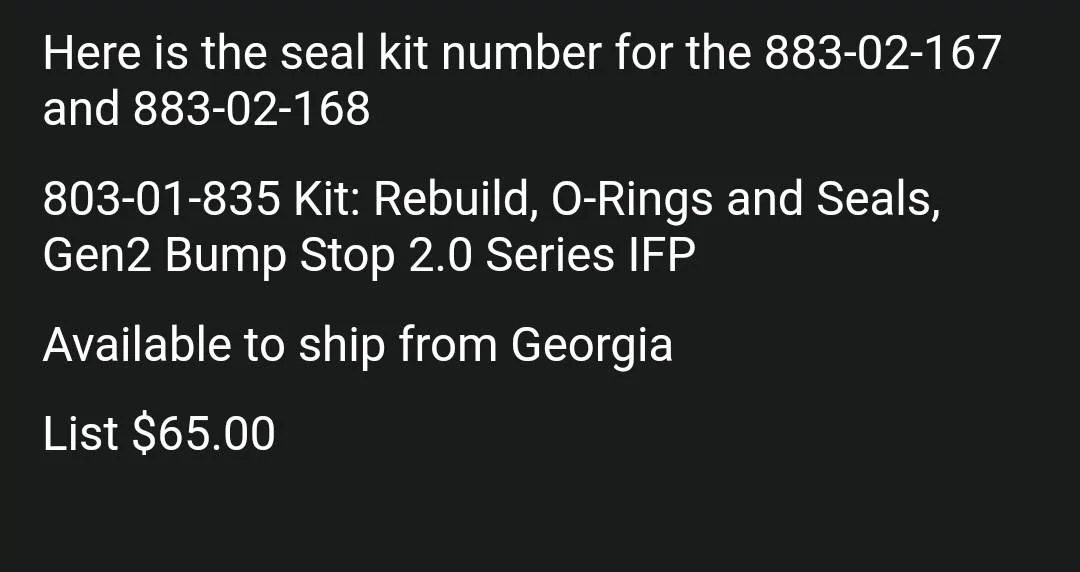 Jeep Wrangler JL CO Ketchup Build Seal Part Number