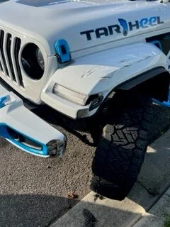 Jeep Wrangler JL Small accident Fender