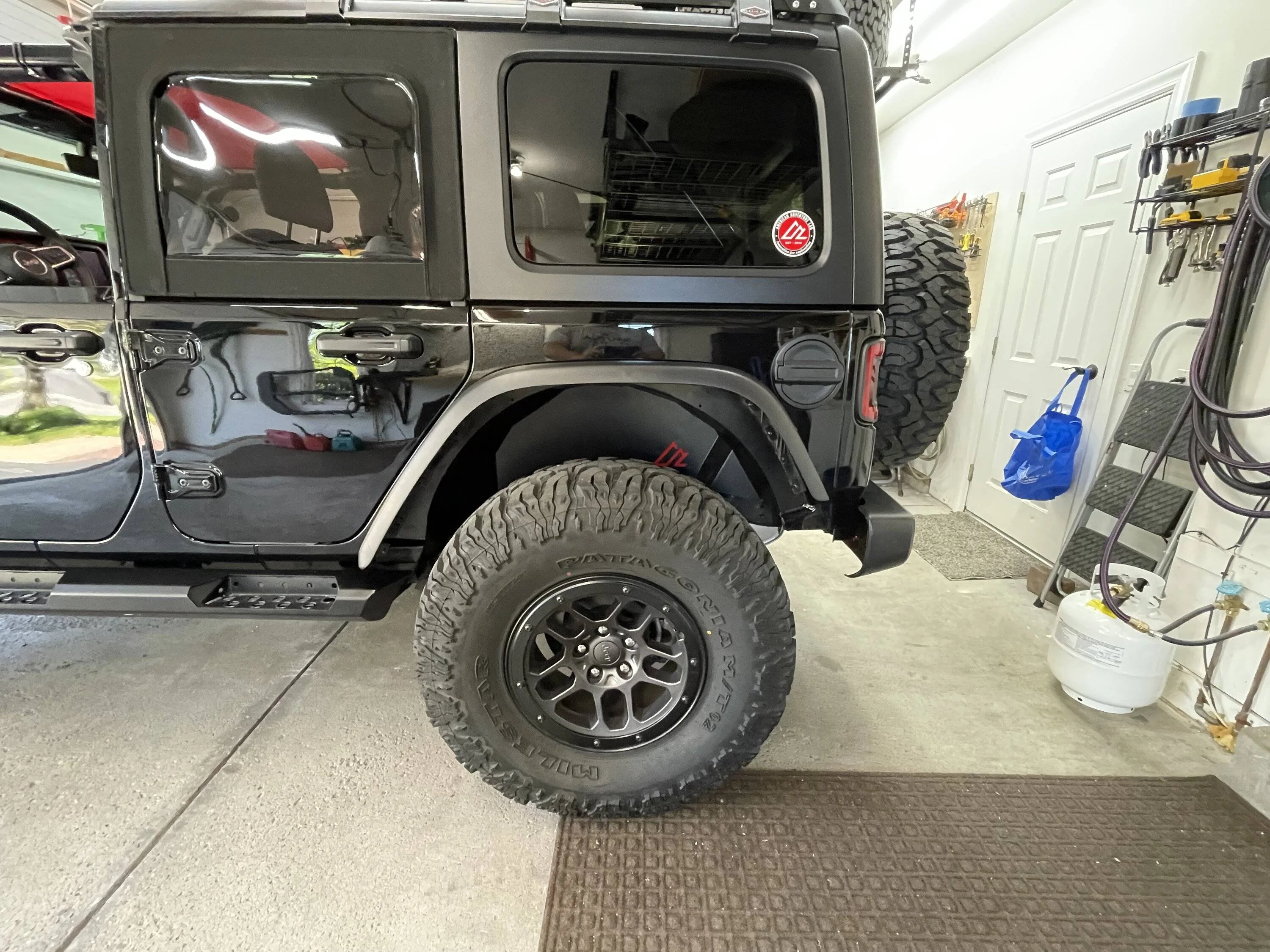 Jeep Wrangler JL AAL Quick Release Fender Liners Install IMG_7583