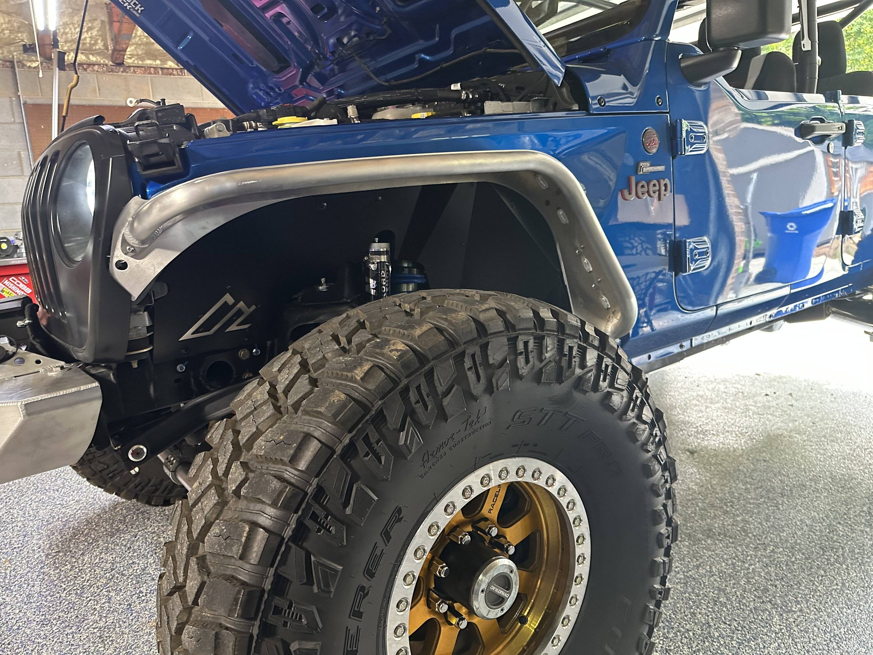 Jeep Wrangler JL AAL Quick Release Fender Liners Install IMG_9561