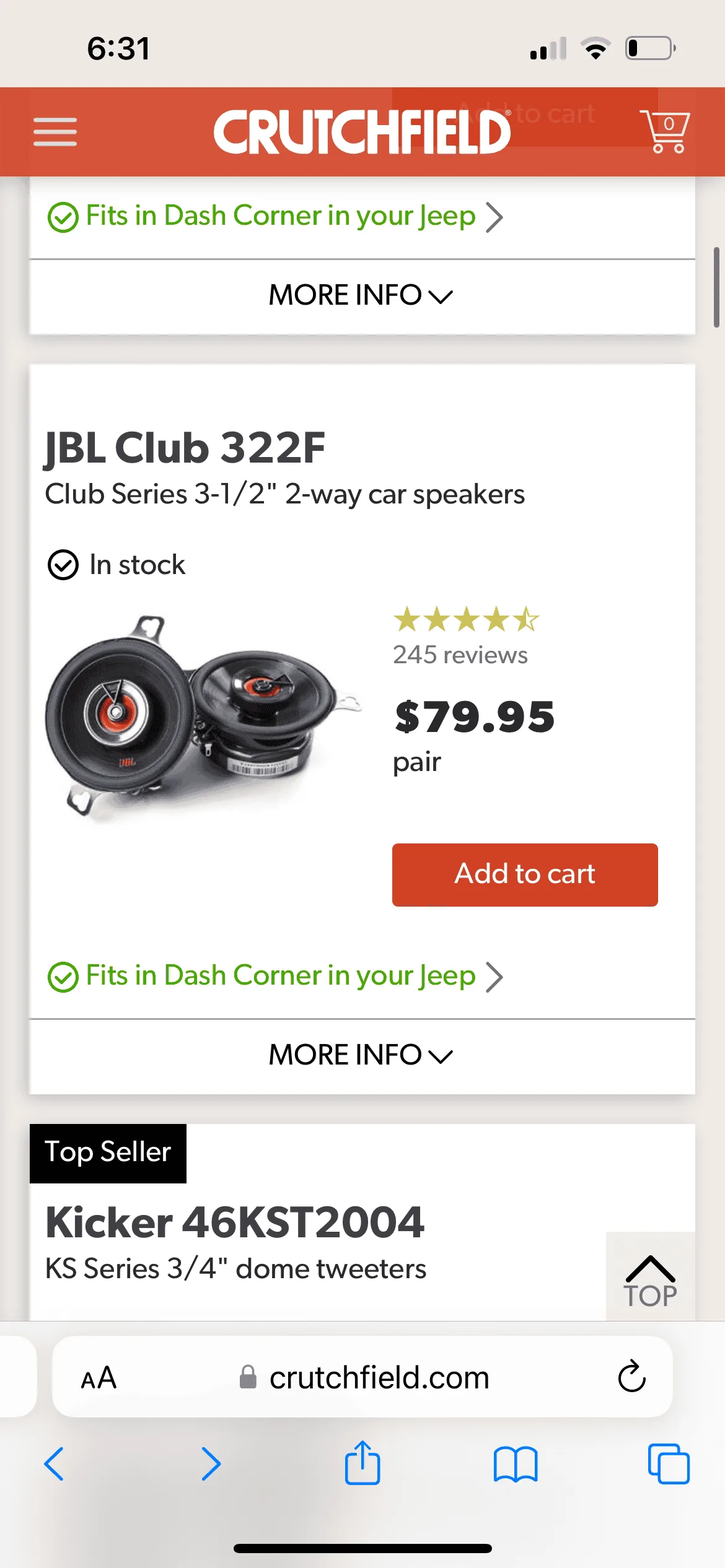 Jeep Wrangler JL Stereo build given the following constraints? C4BC00AB-7392-496F-9AF8-EB9E2582ABE6
