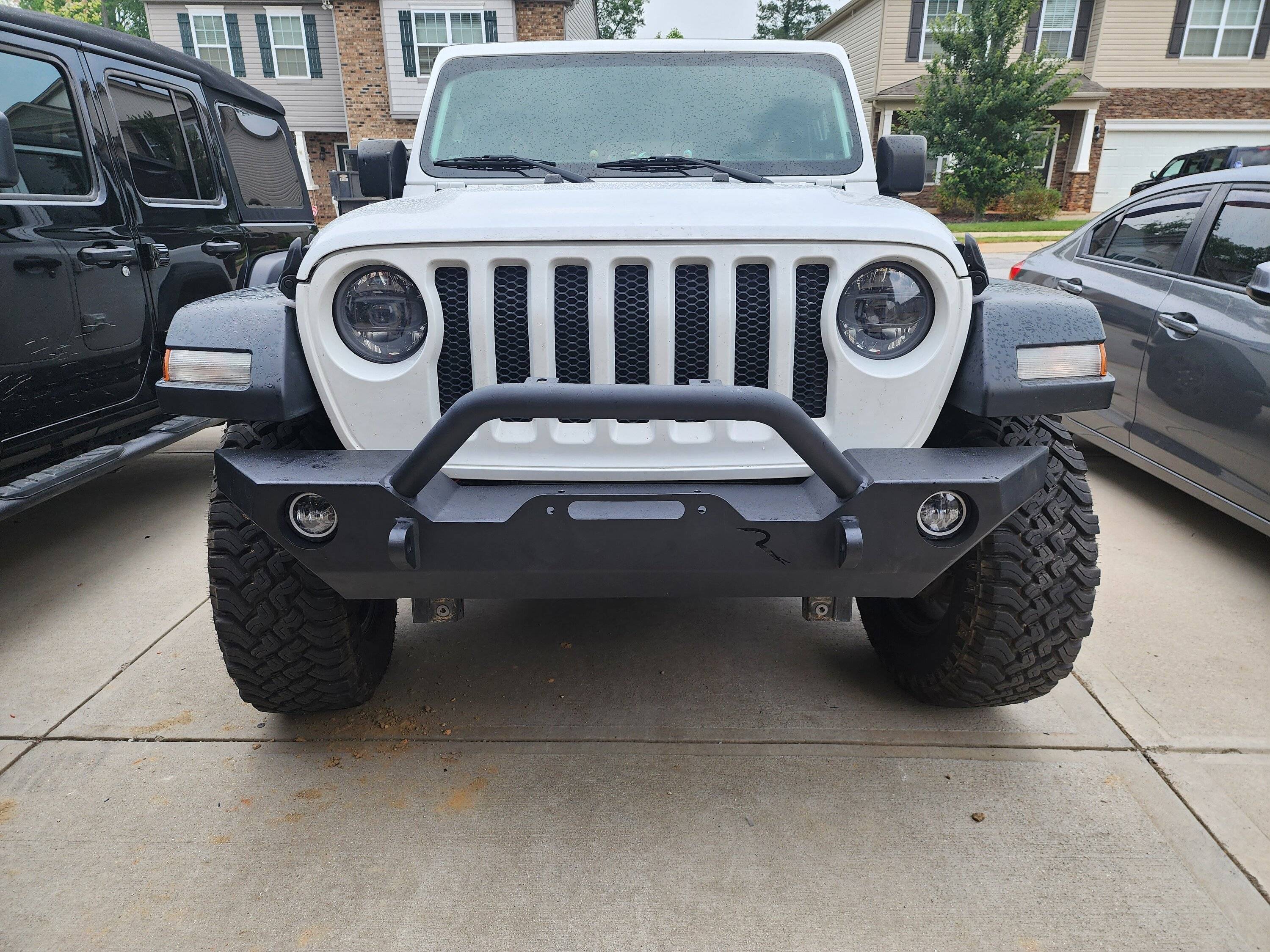 Jeep Wrangler JL Holes left open after bumper install bumper2
