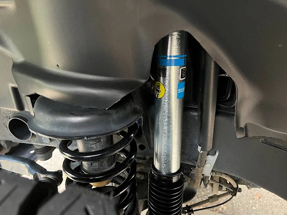 Jeep Wrangler JL Mopar coil spring with Bilstein shocks IMG_6620
