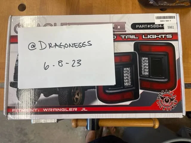 Jeep Wrangler JL Oracle Flush tail lights IMG_4650