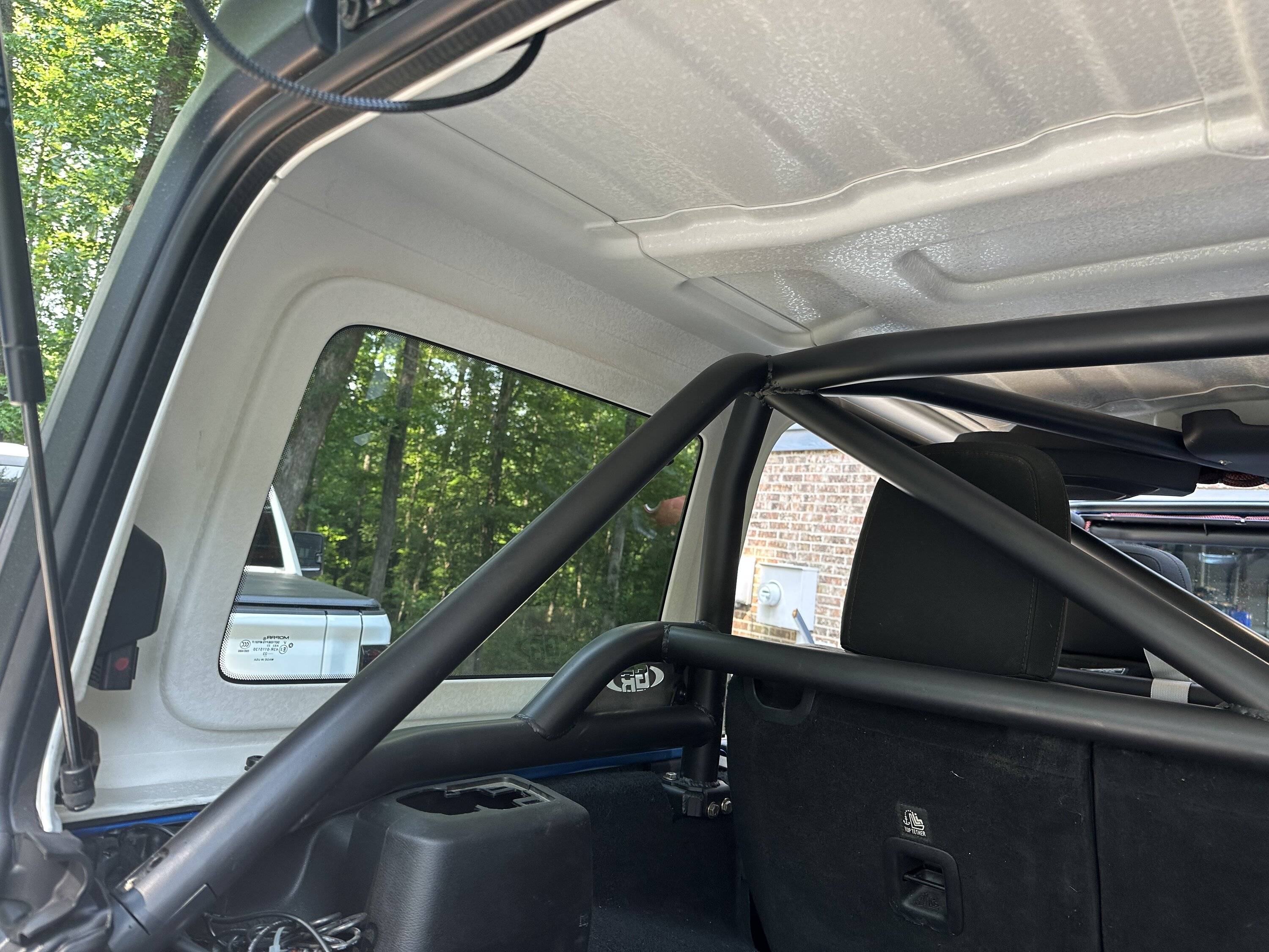Jeep Wrangler JL GenRight Roll Cage Install IMG_9582