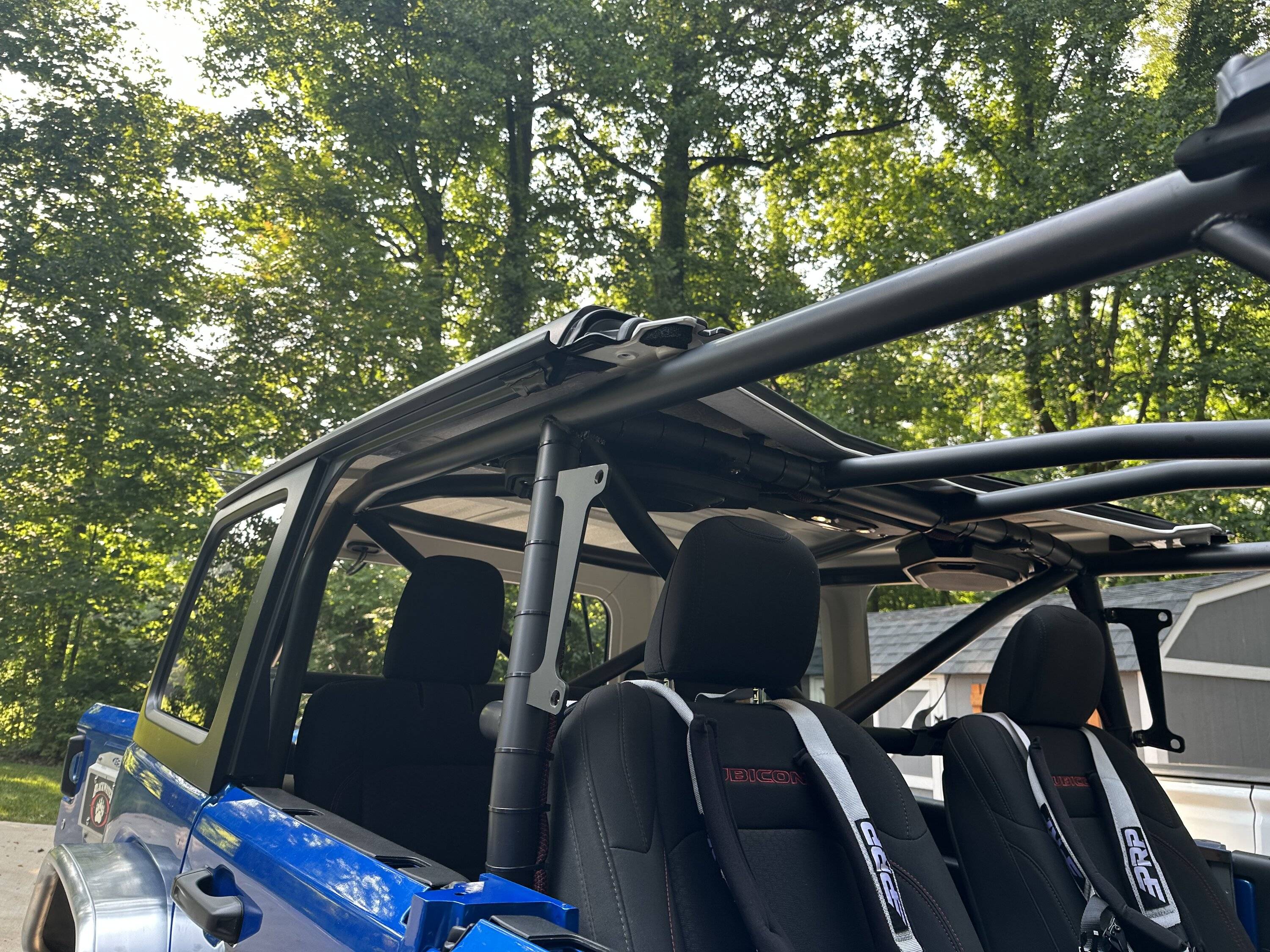 Jeep Wrangler JL GenRight Roll Cage Install IMG_9585