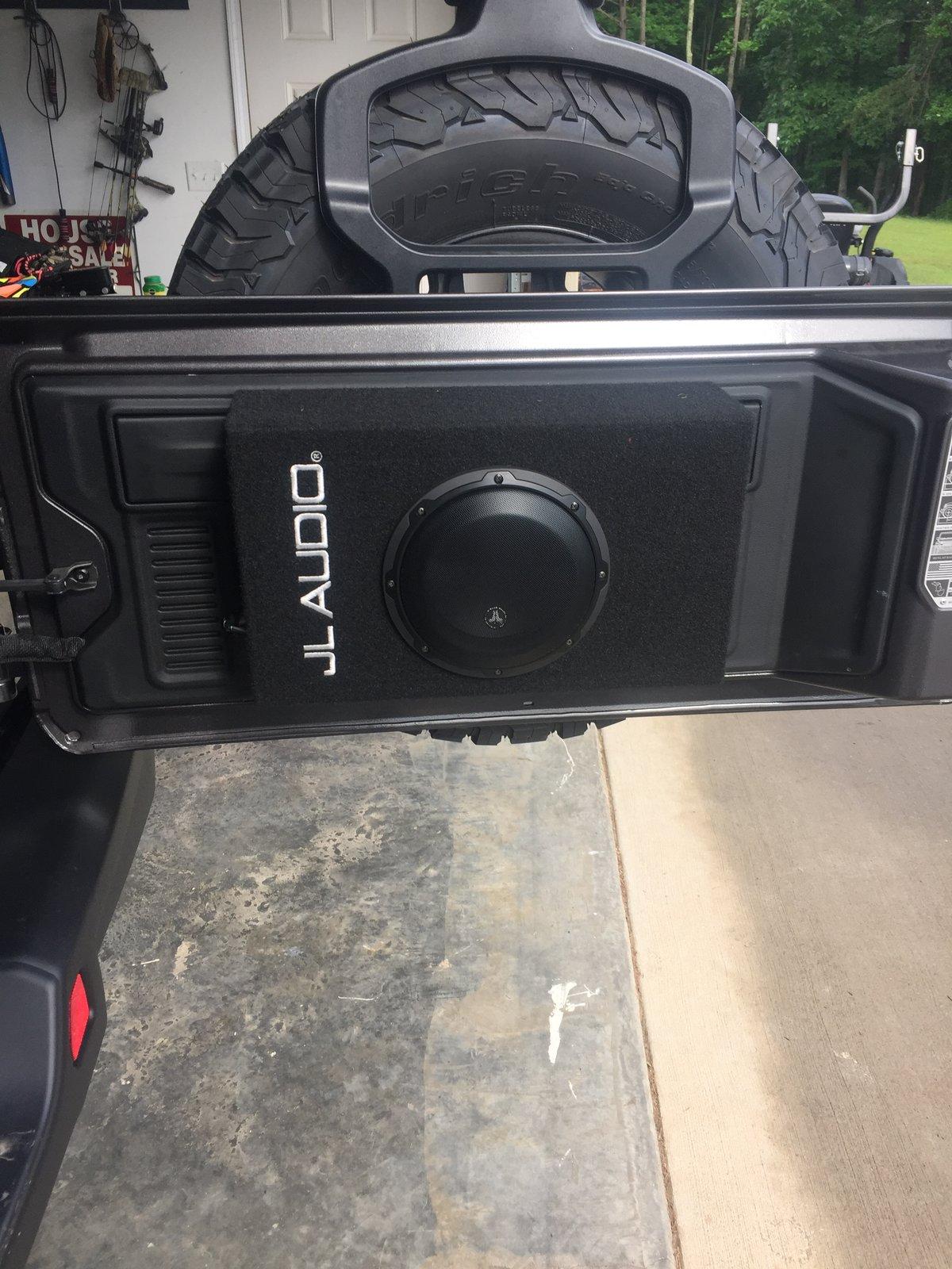 Jeep Wrangler JL Audio Experts-Help Needed Mounting Sub ehzTnva