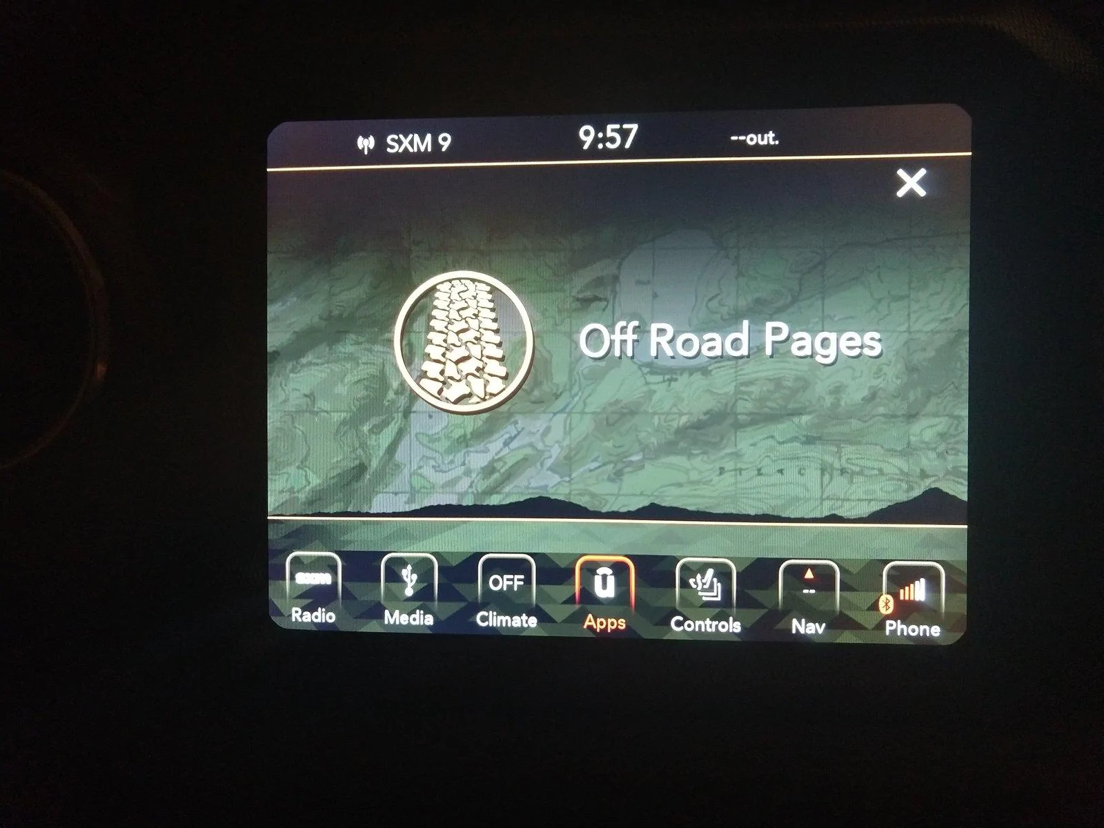 Jeep Wrangler JL Off Road Pages has arrived via OTA software update! IMG_20180812_095719785