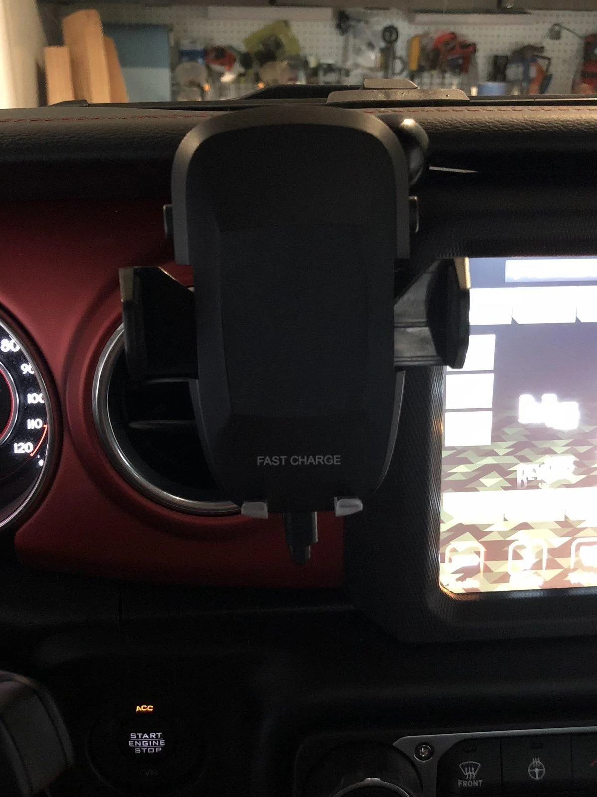 Jeep Wrangler JL Running usb behind dash, above screen 94E181B6-BECA-407B-95C2-F390A03E7496