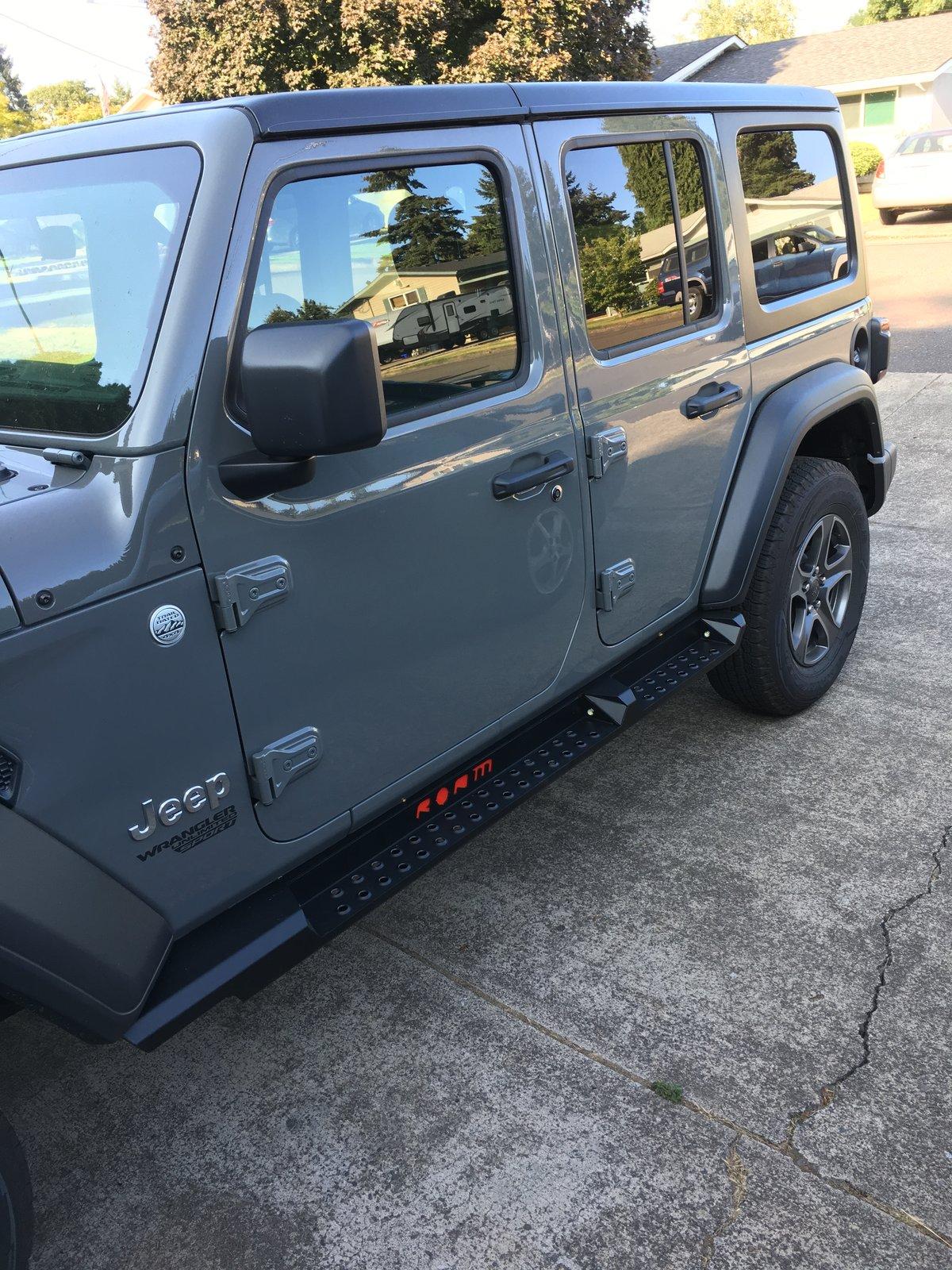 Jeep Wrangler JL What side steps / rock rails to add to JL Wrangler? B1243731-8A1D-4204-8F30-EAEF47D1A026