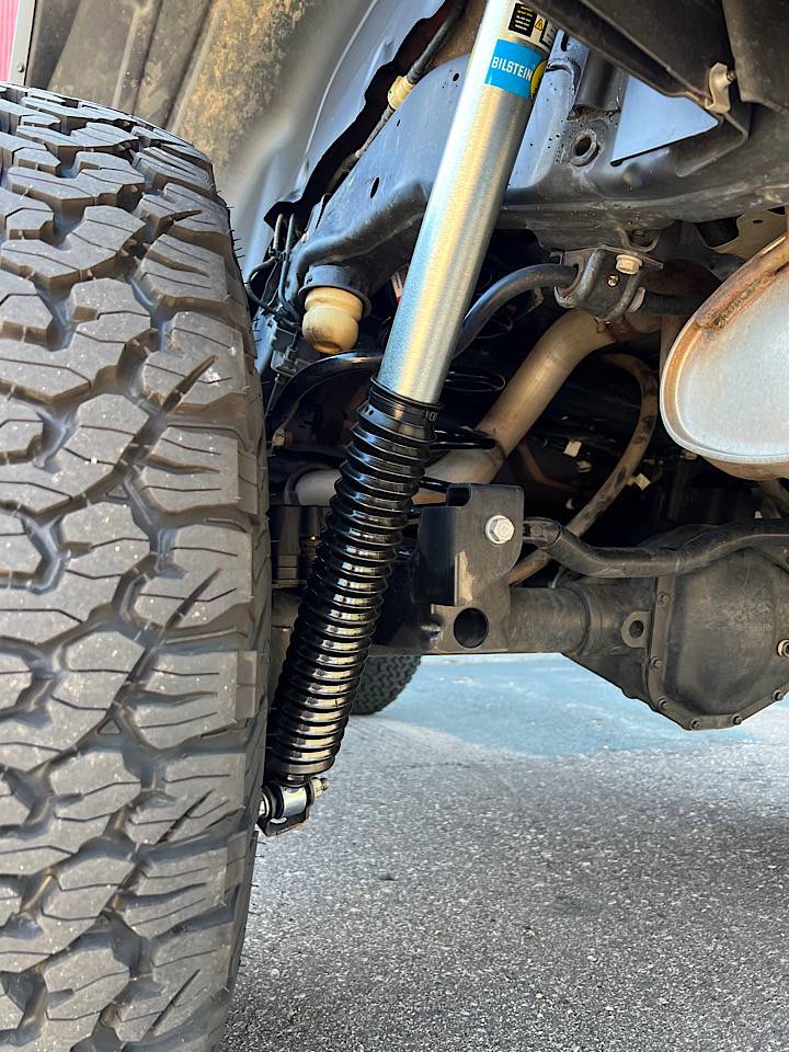 Jeep Wrangler JL Mopar coil spring with Bilstein shocks IMG_6717
