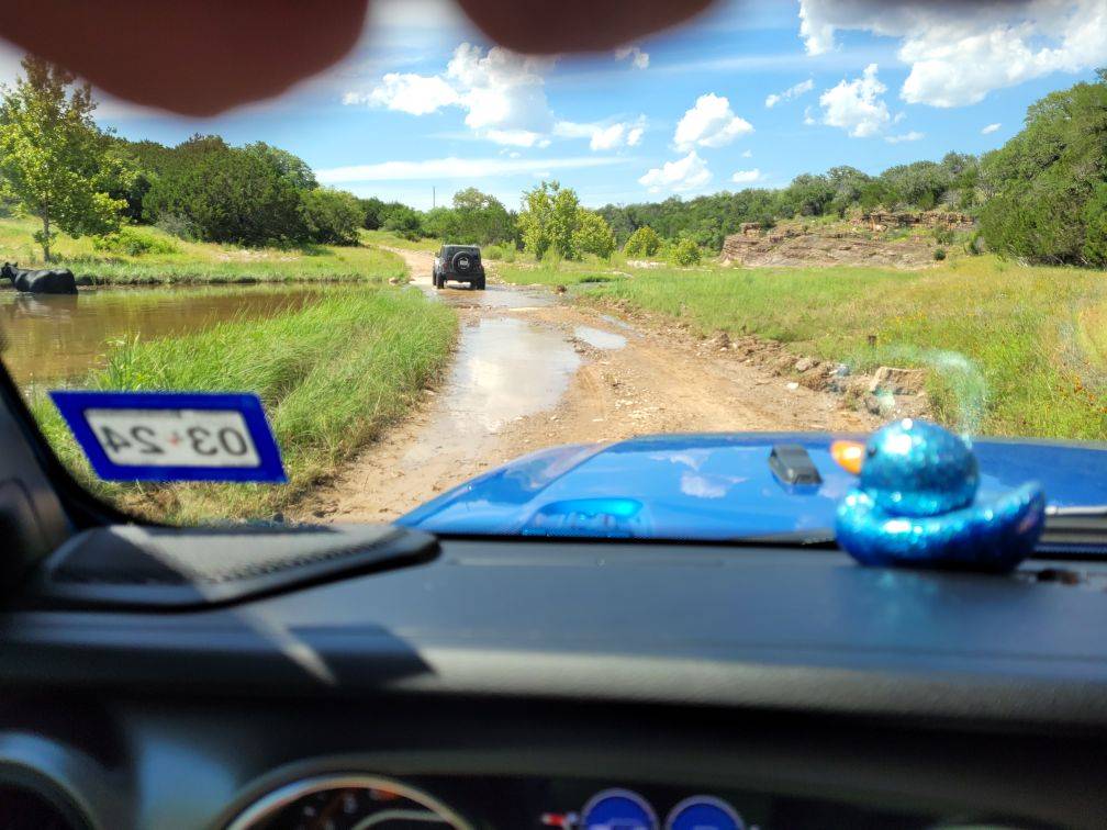 Jeep Wrangler JL Texas Wheeling 09 Jeff - Water Crossing - David 01