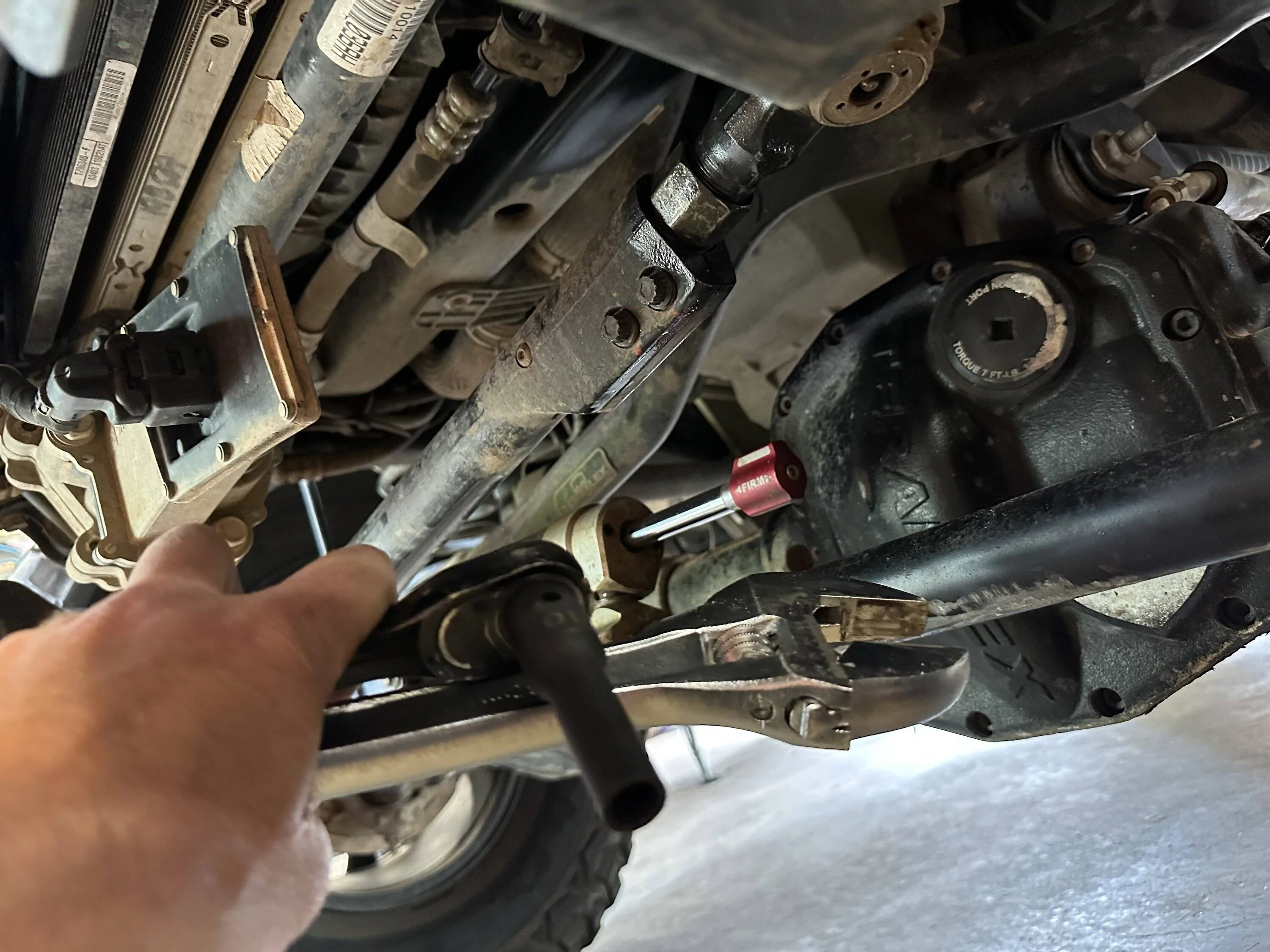 Jeep Wrangler JL Steering Wheel keeps coming off center- possible drag link issue? IMG_1773