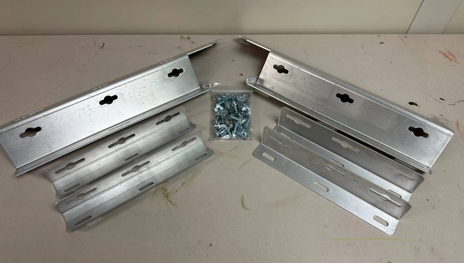 Jeep Wrangler JL Stroage solutions for 2 Door JL Raw aluminum set
