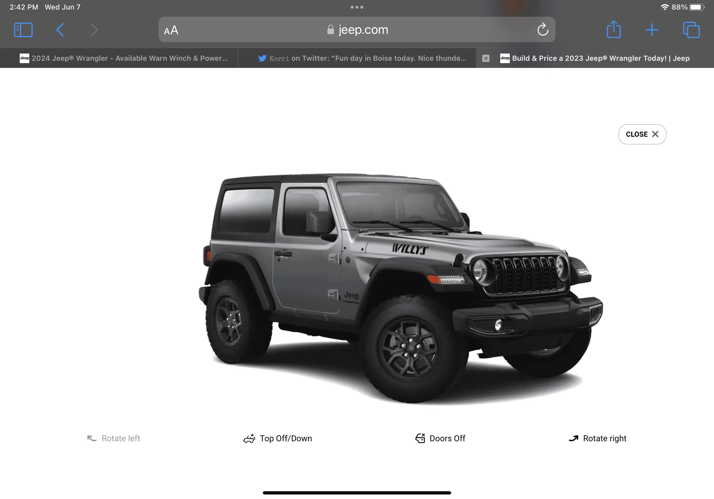 Jeep Wrangler JL F150 to JL IMG_0494