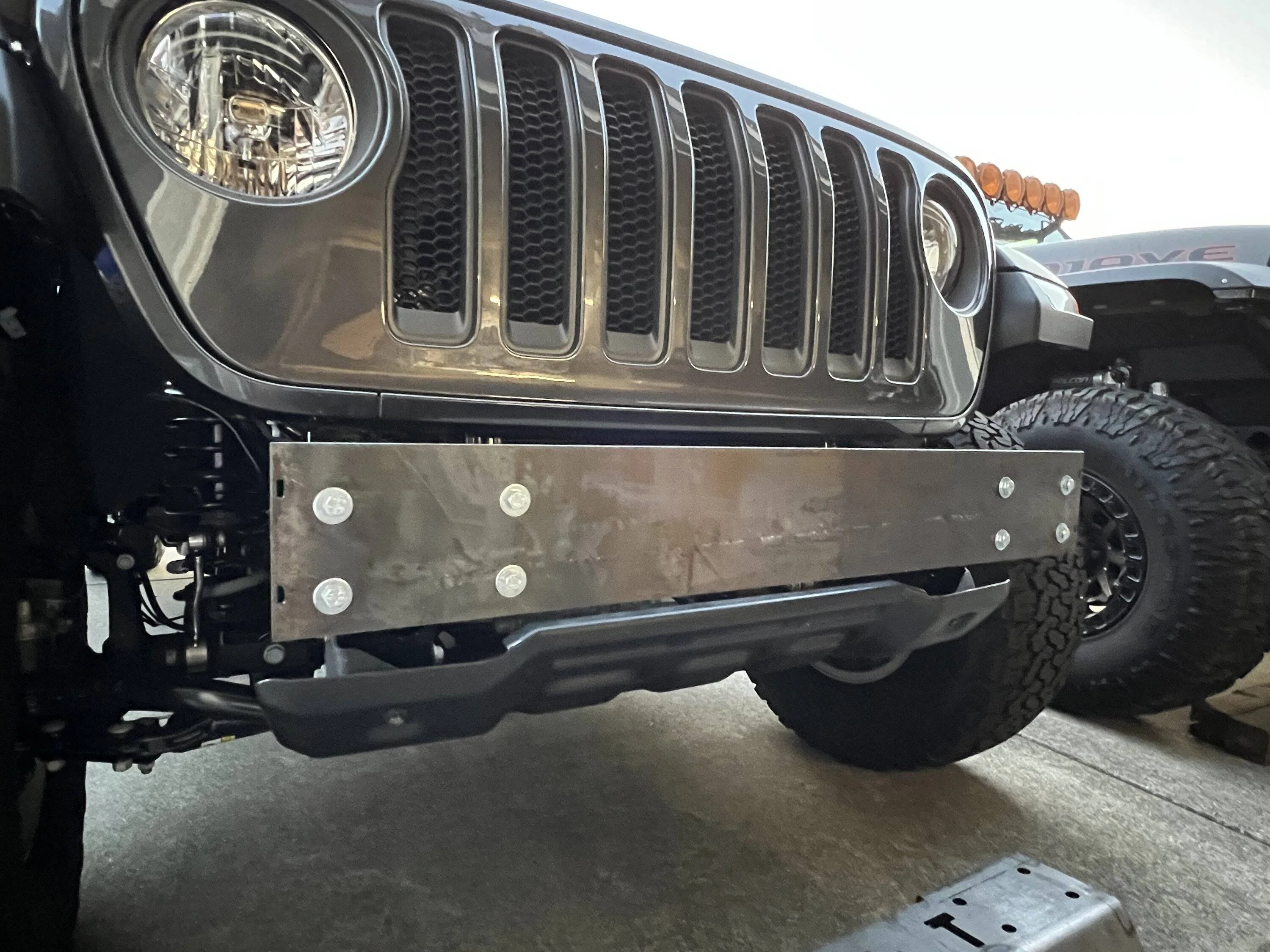 Jeep Wrangler JL DIY stubby front bumper project IMG_4244