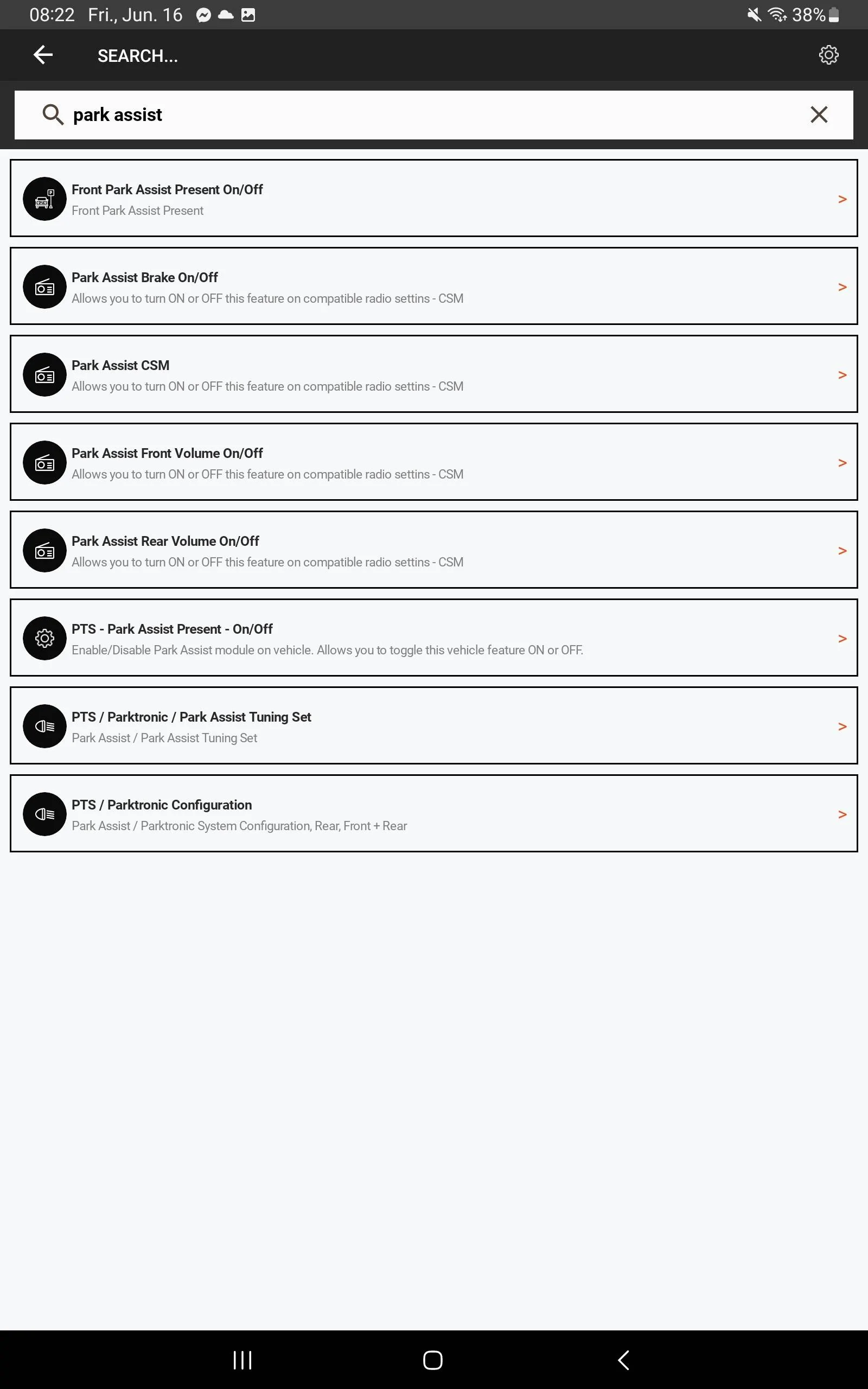Jeep Wrangler JL How do I reset reverse sensors Screenshot_20230616_082209_OBD JScan