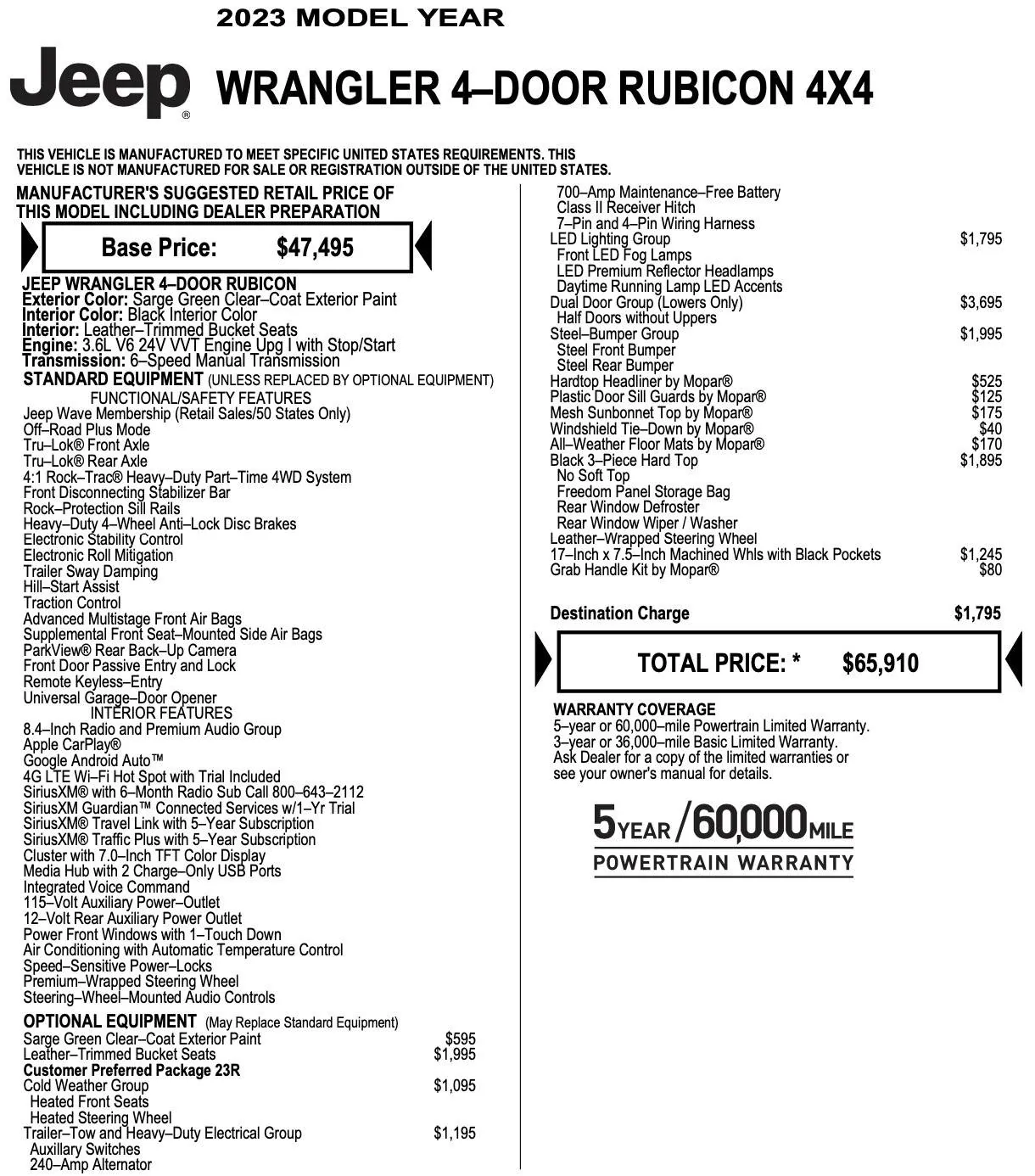 Jeep Wrangler JL 2023 Orders - Check in here Image 6-16-23 at 8.35 AM
