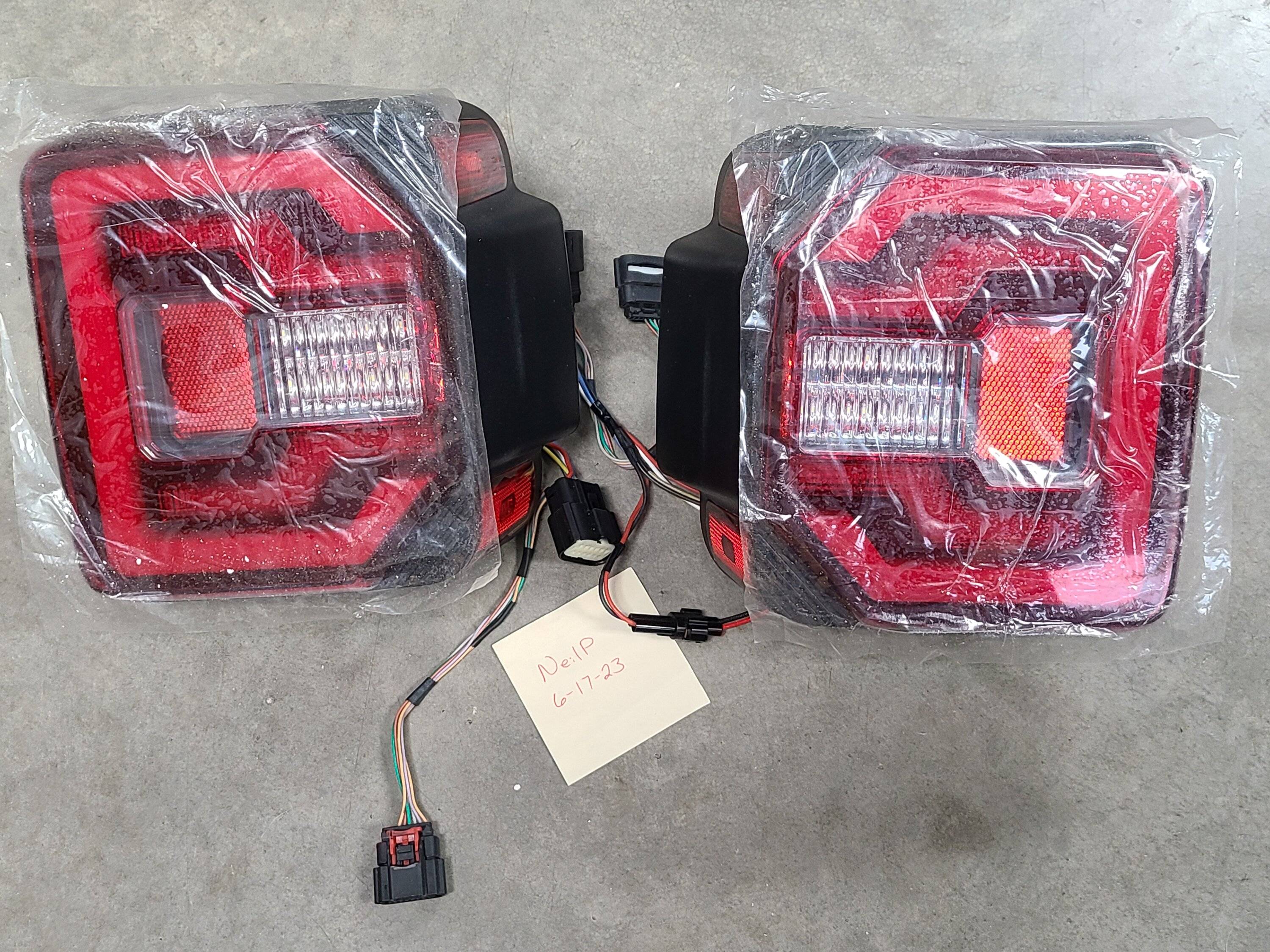 Jeep Wrangler JL Renegade Series Sequential LED Taillight $175 20230616_200330