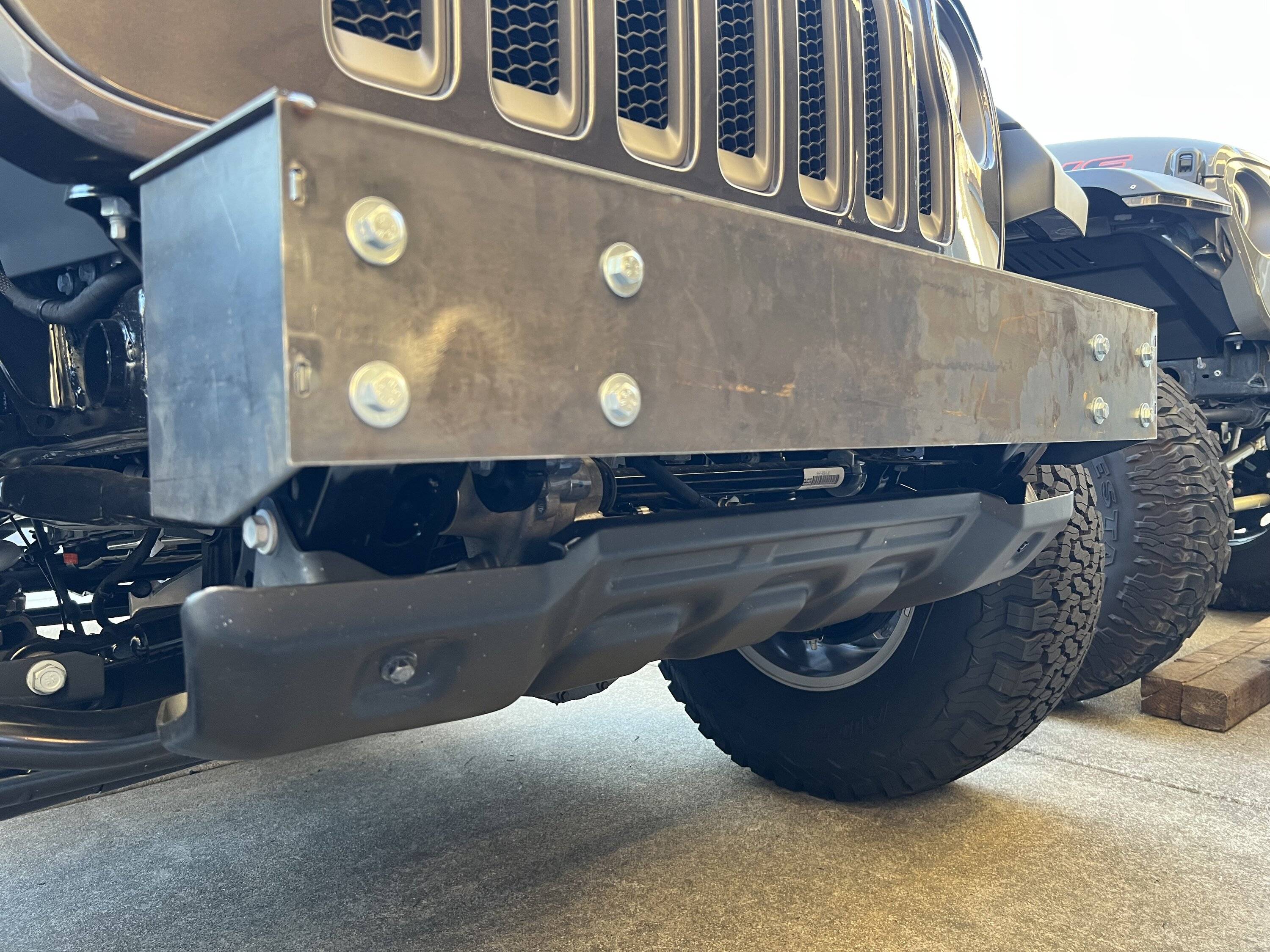 Jeep Wrangler JL DIY stubby front bumper project IMG_4256