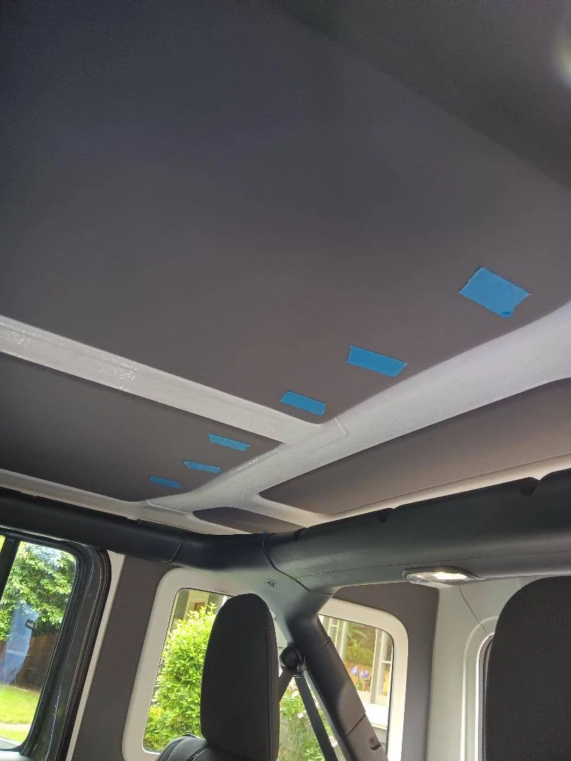 Jeep Wrangler JL Headliner Color Choice JLU headliner.2