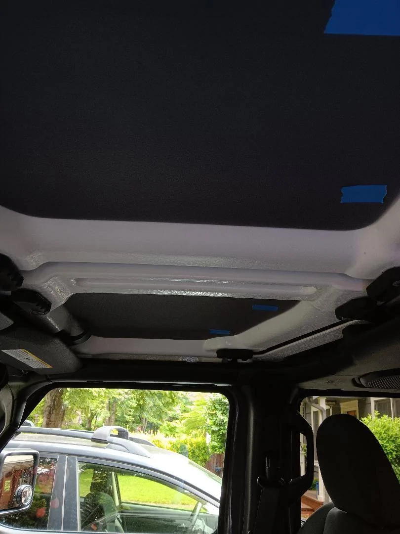 Jeep Wrangler JL Headliner Color Choice JLU headliner.3