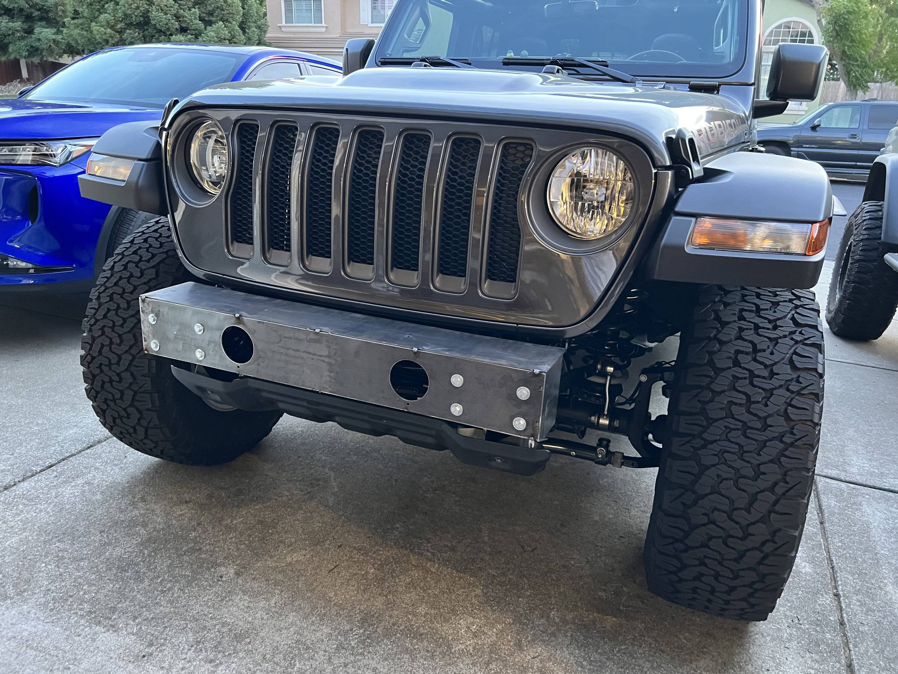 Jeep Wrangler JL DIY stubby front bumper project IMG_4277