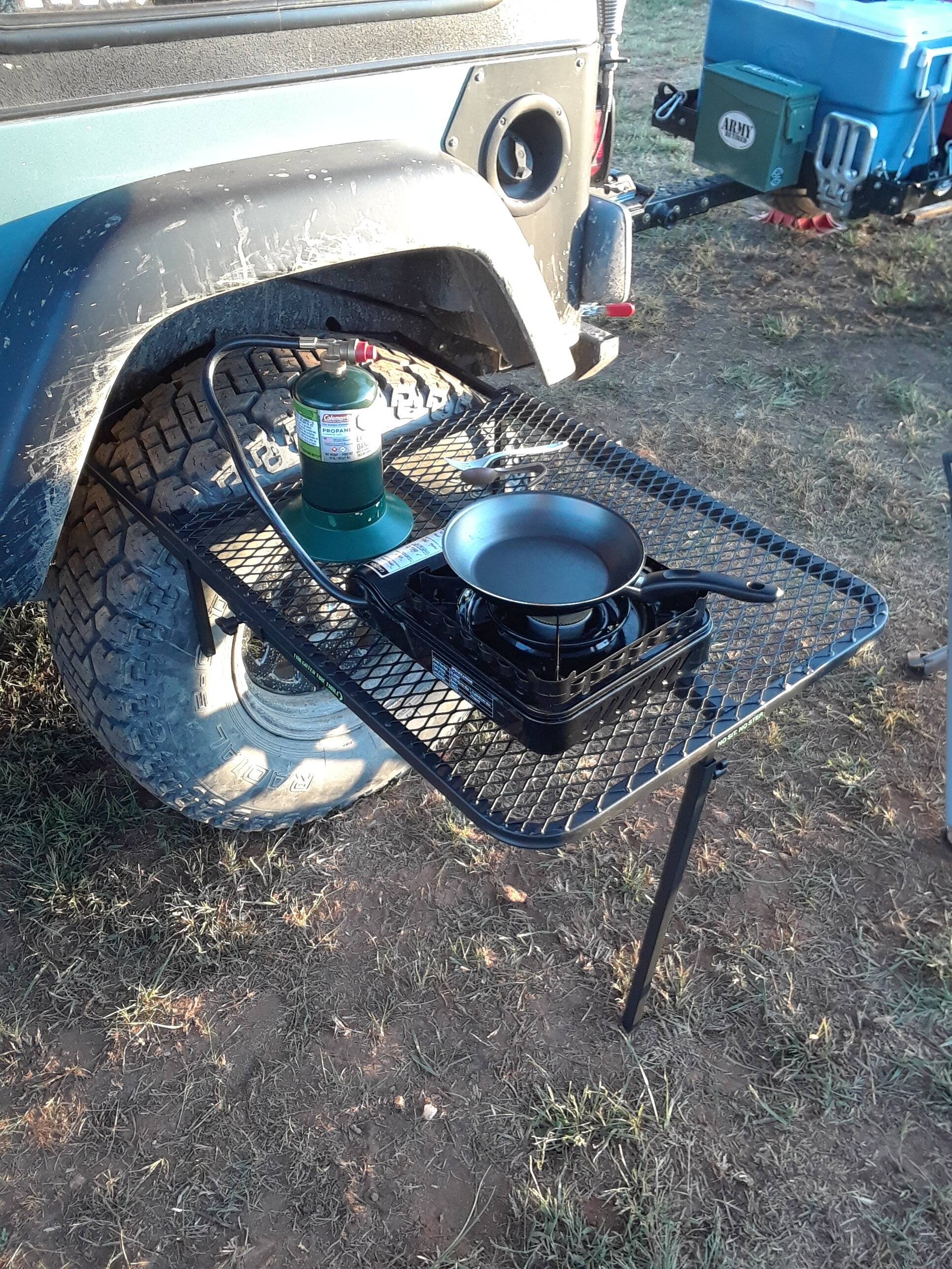Jeep Wrangler JL Table Advice Tailgater table.1