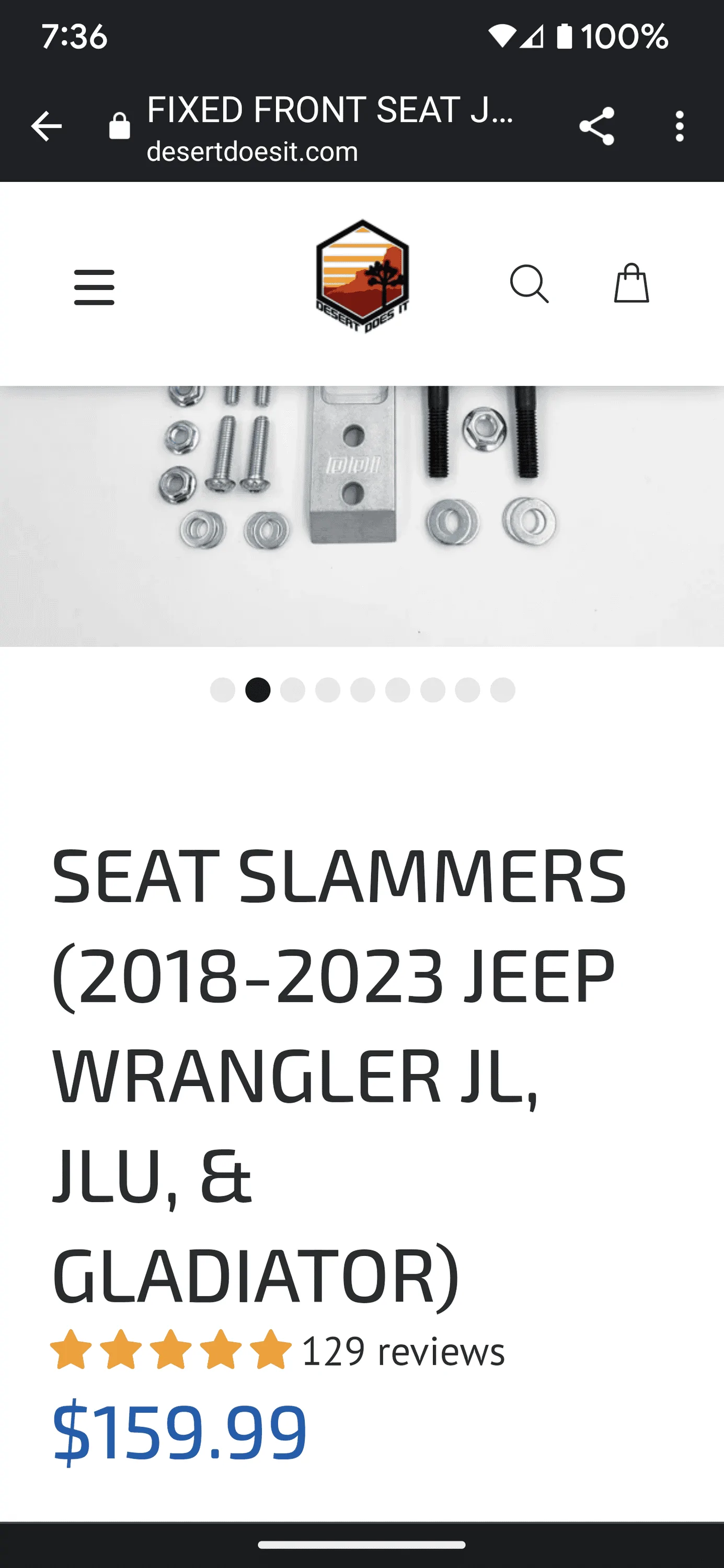 Jeep Wrangler JL Desert does it - Seat slammers Screenshot_20230620-193605