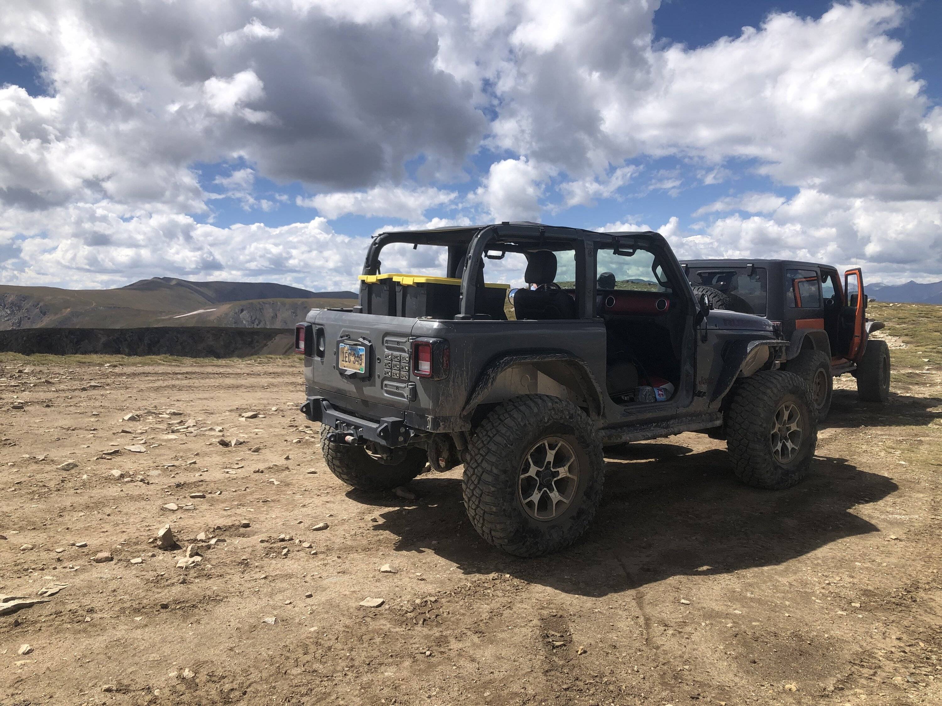 Jeep Wrangler JL Traveling with top off.... IMG_2536